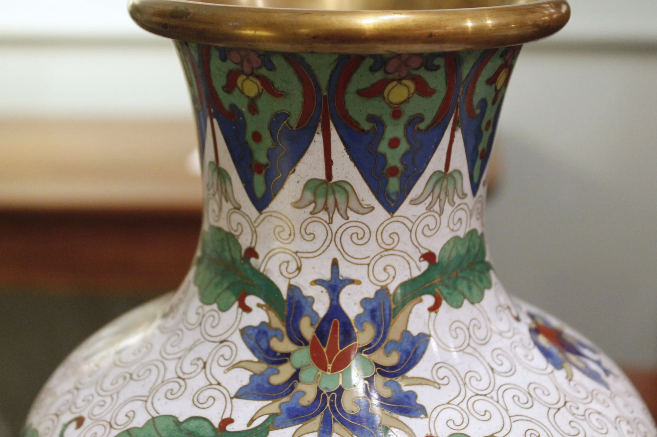Chinese Cloisonné Vases