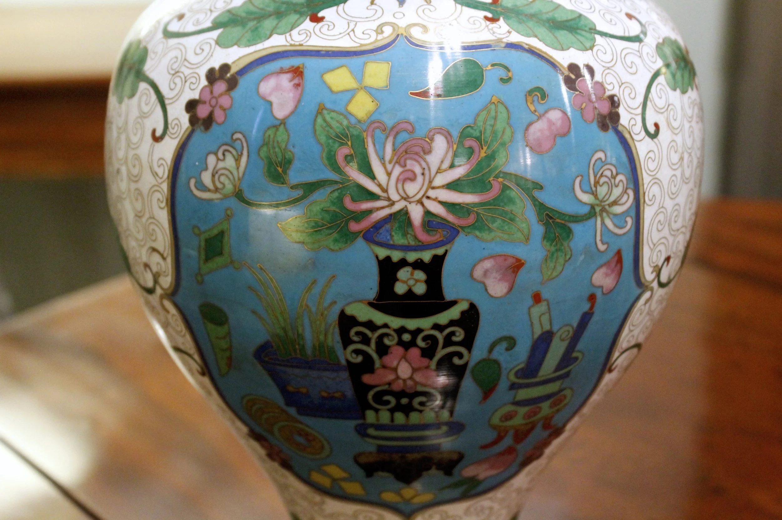 Chinese Cloisonné Vases
