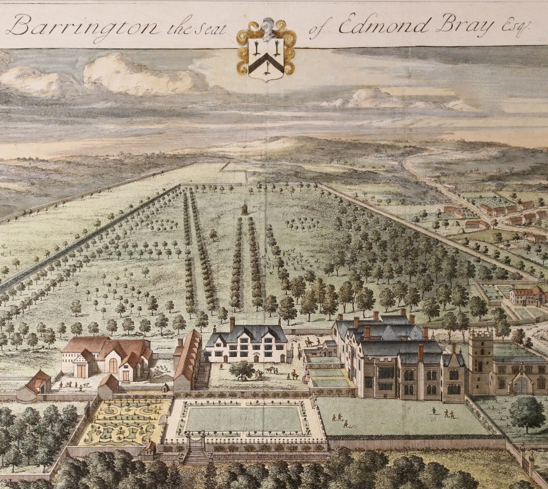Bird’s Eye English Estate Views Engraved by Johannes Kip
