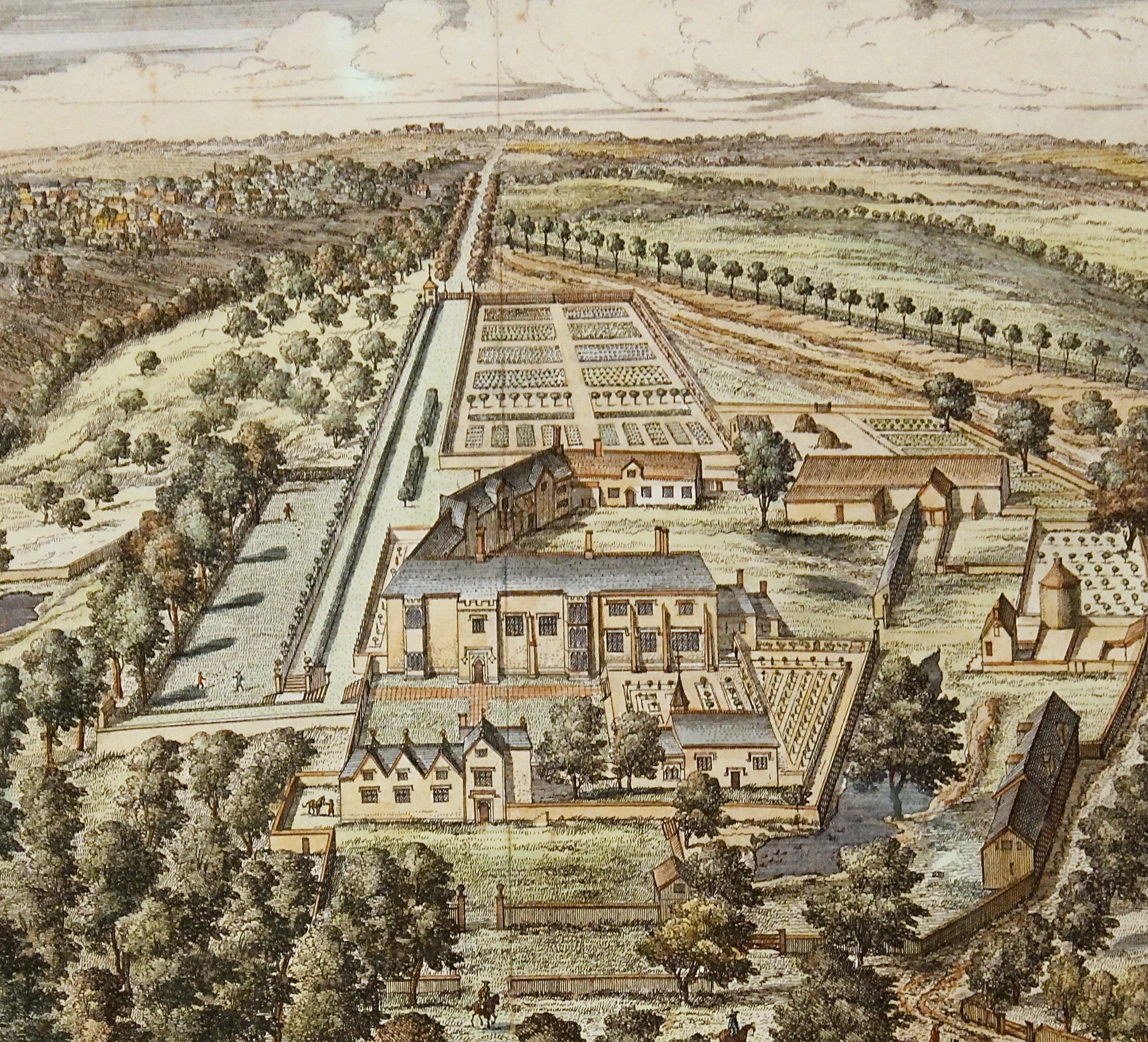 Bird’s Eye English Estate Views Engraved by Johannes Kip