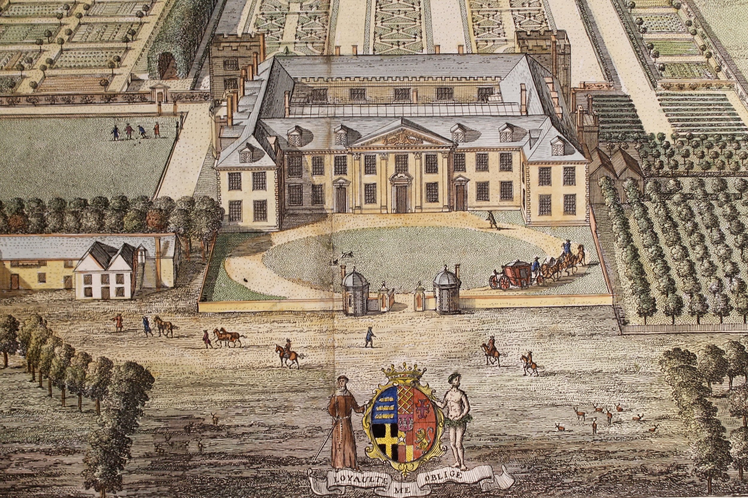 Bird’s Eye English Estate Views Engraved by Johannes Kip
