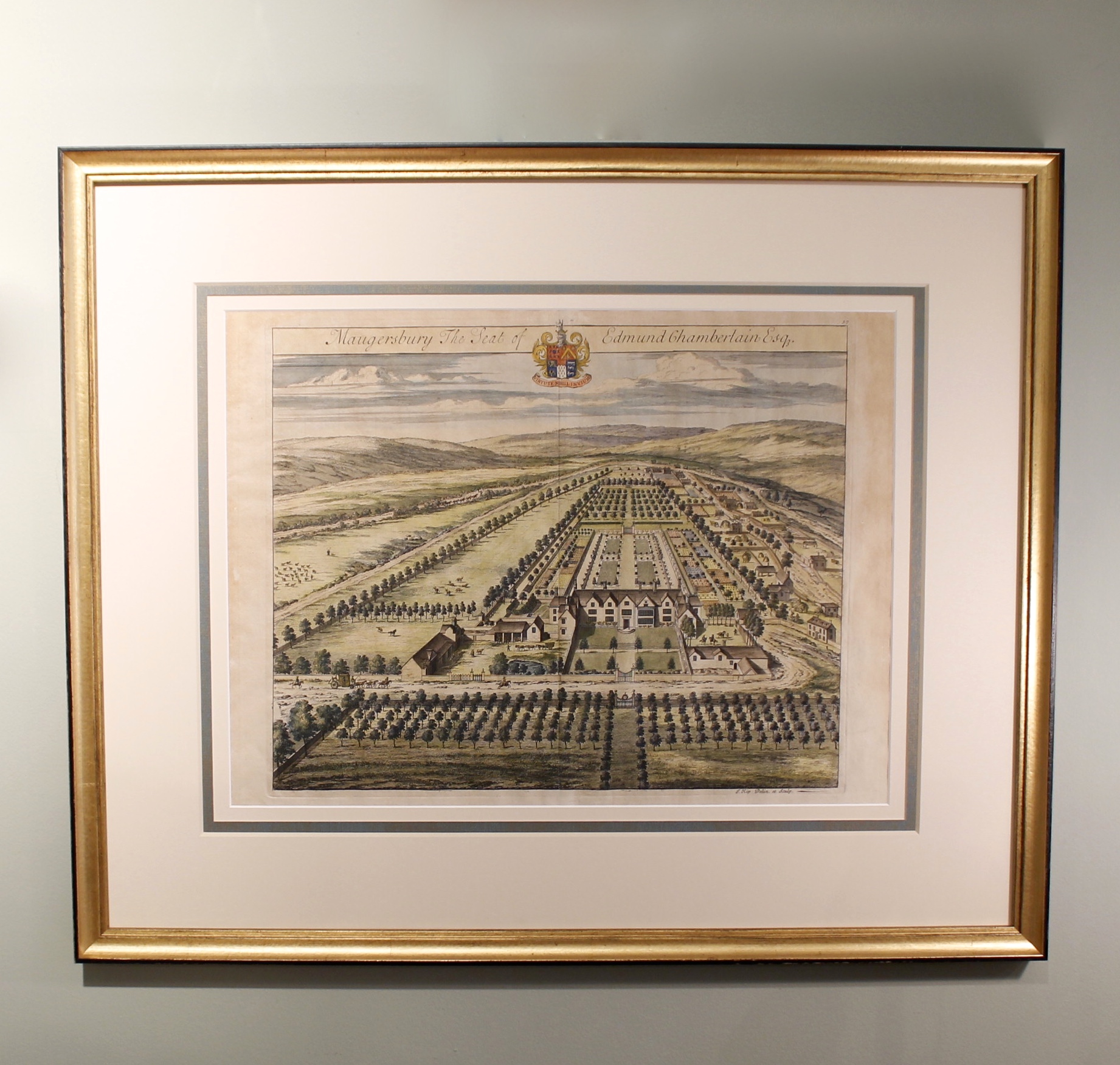 Bird’s Eye English Estate Views Engraved by Johannes Kip