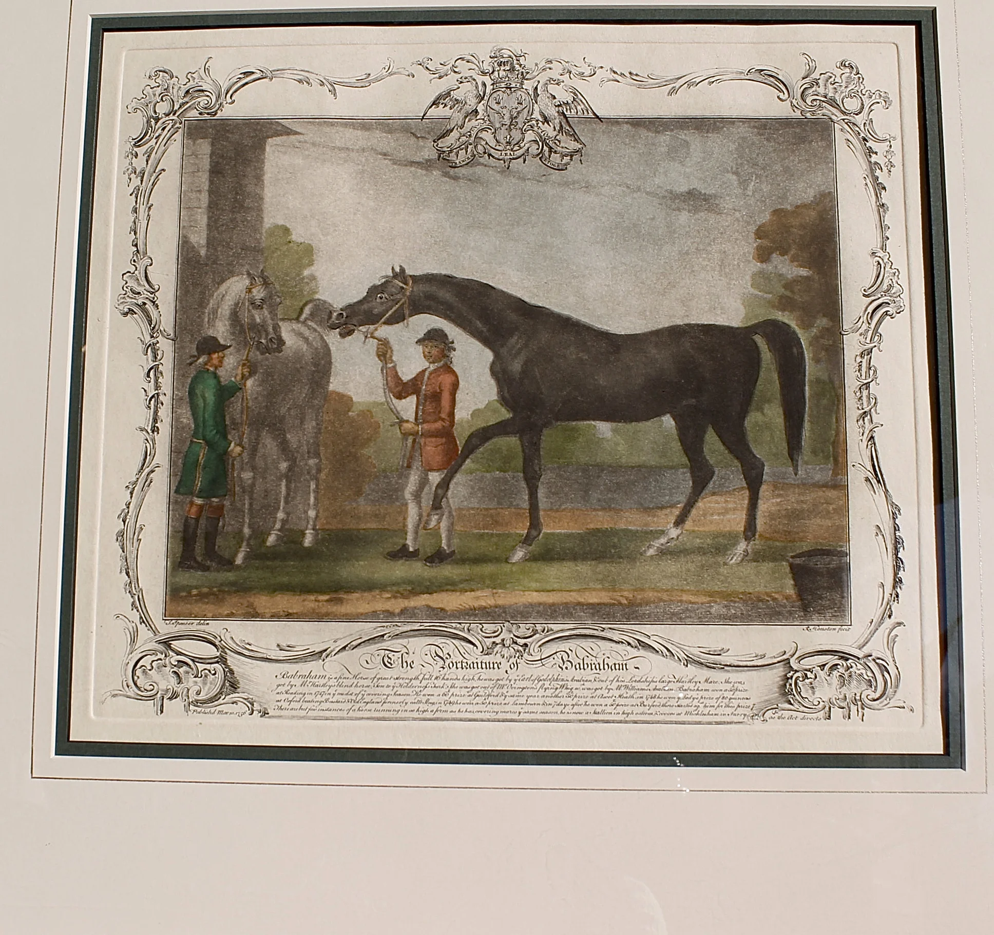 18th Century Racehorse Engravings
