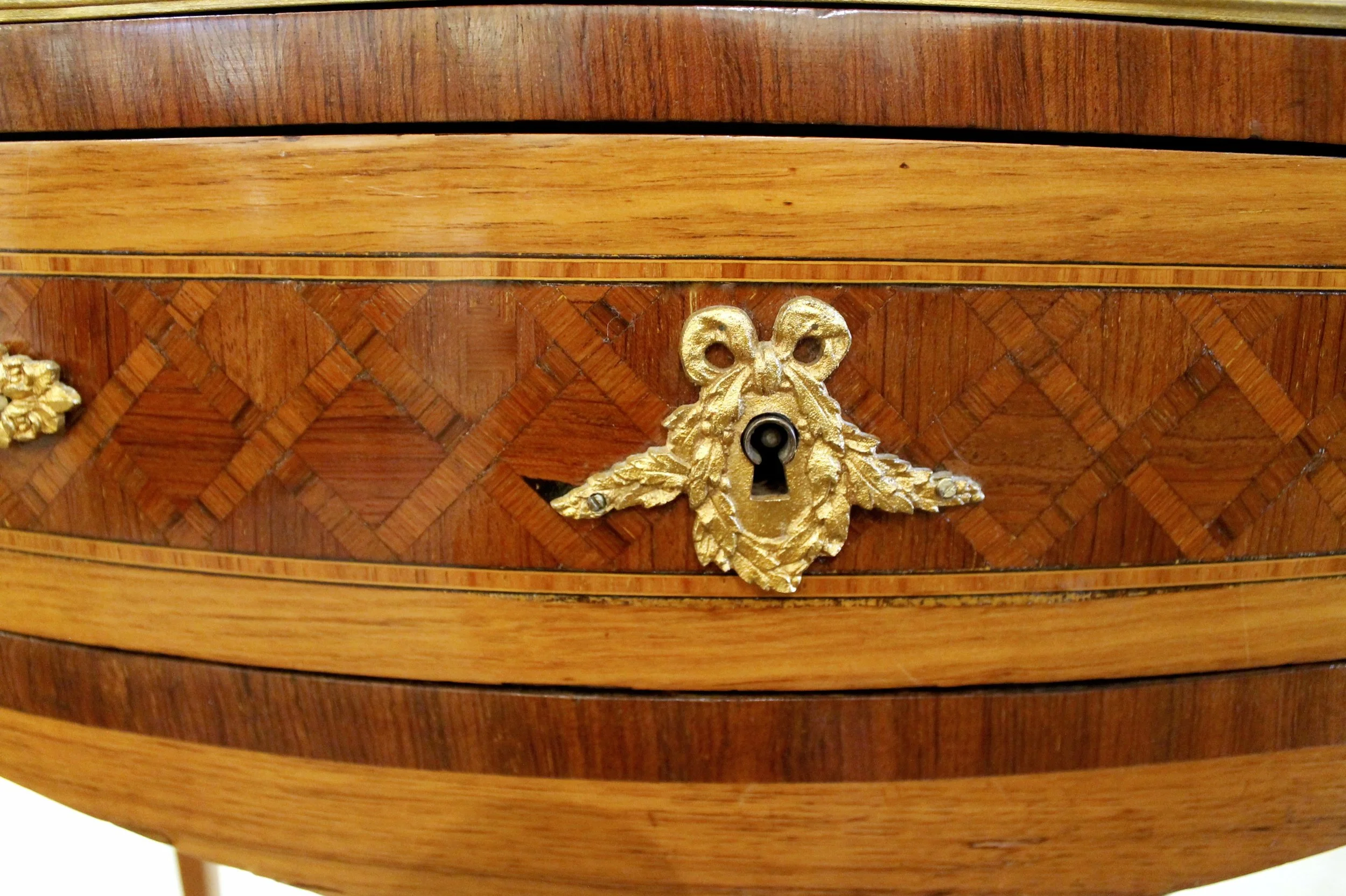 French Louis XV Style Parquetry Lady’s Desk