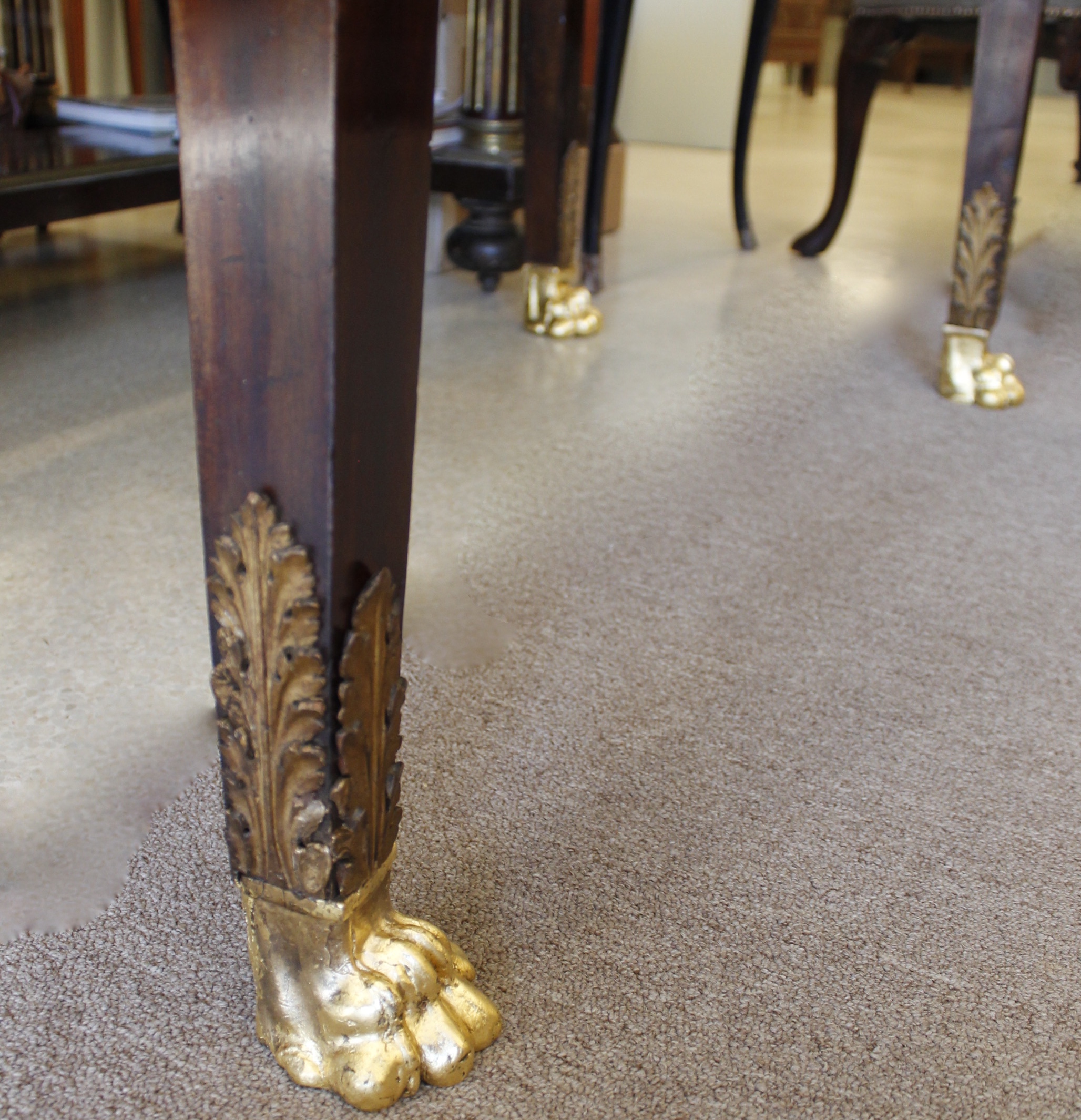 Italian Neoclassical Marble Topped Pier Table, Early 19th Century
