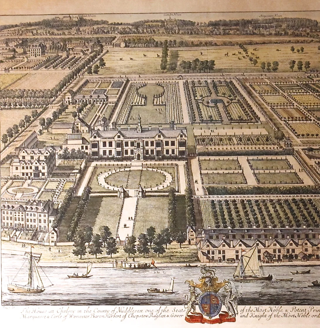 Bird’s Eye English Estate Views Engraved by Johannes Kip