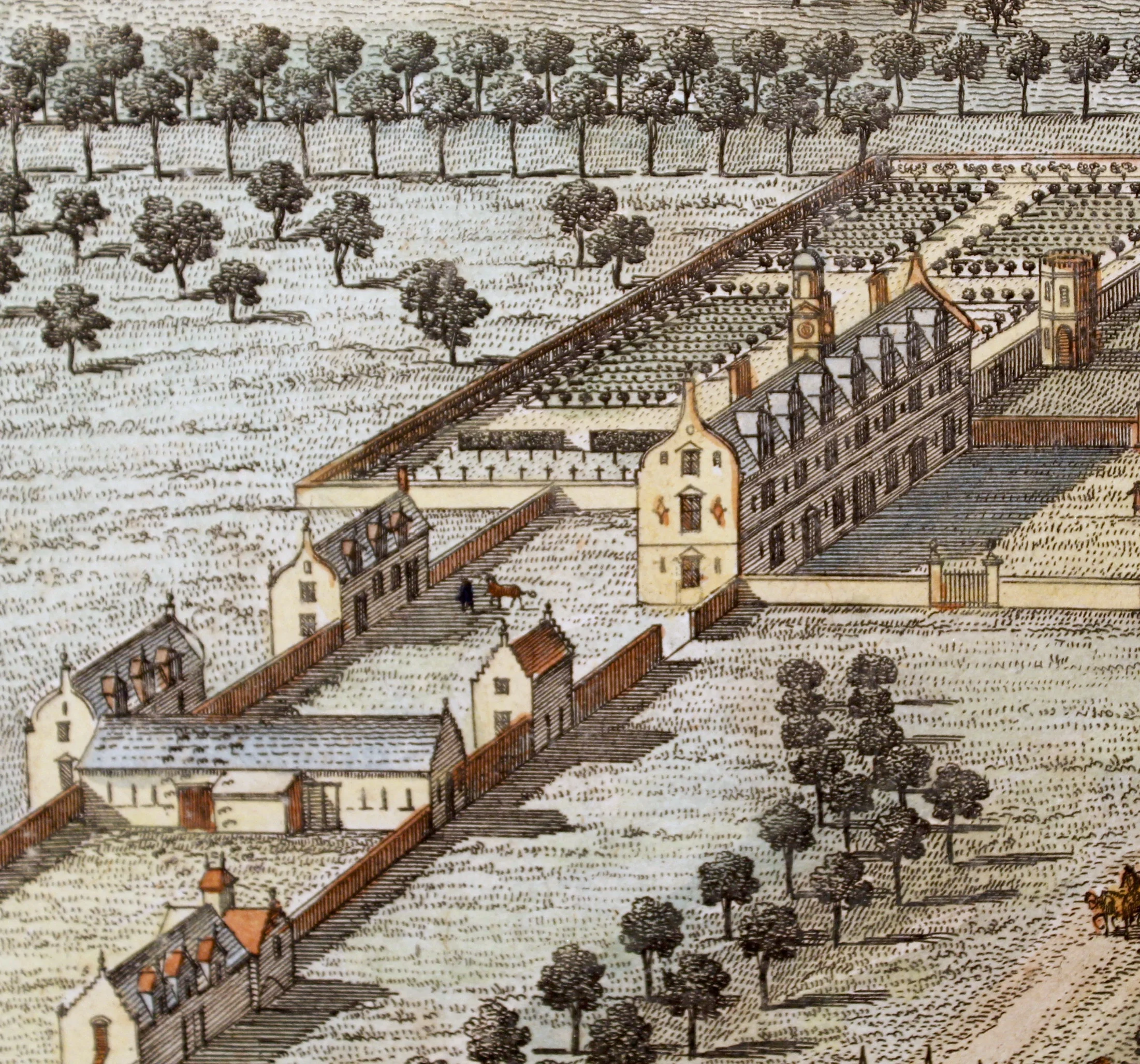  Bird’s Eye English Estate Views Engraved by Johannes Kip