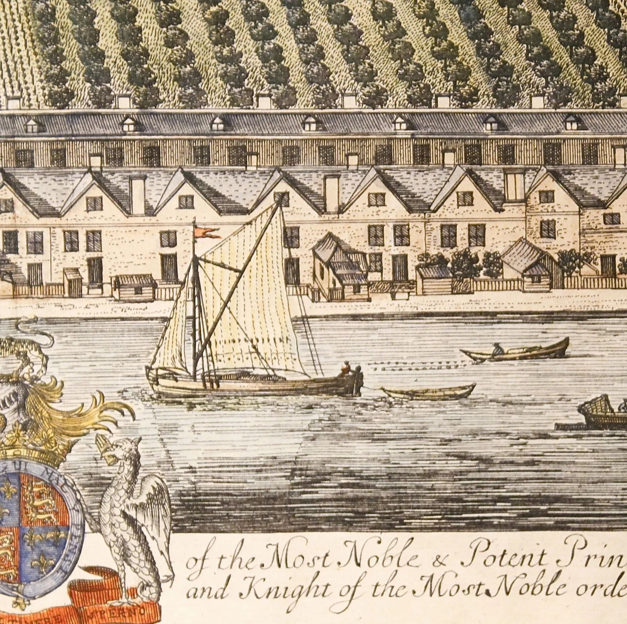  Bird’s Eye English Estate Views Engraved by Johannes Kip