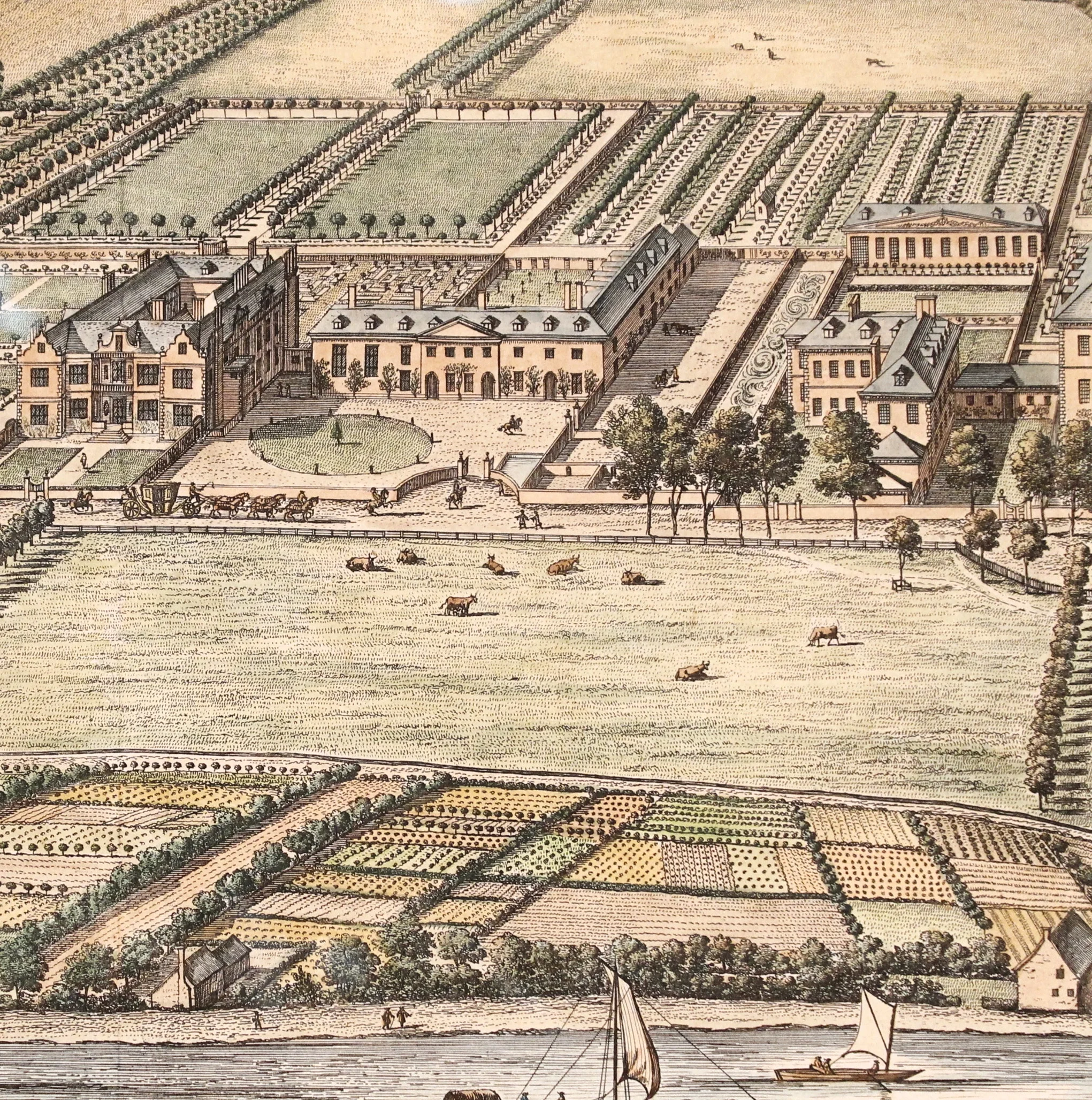  Bird’s Eye English Estate Views Engraved by Johannes Kip