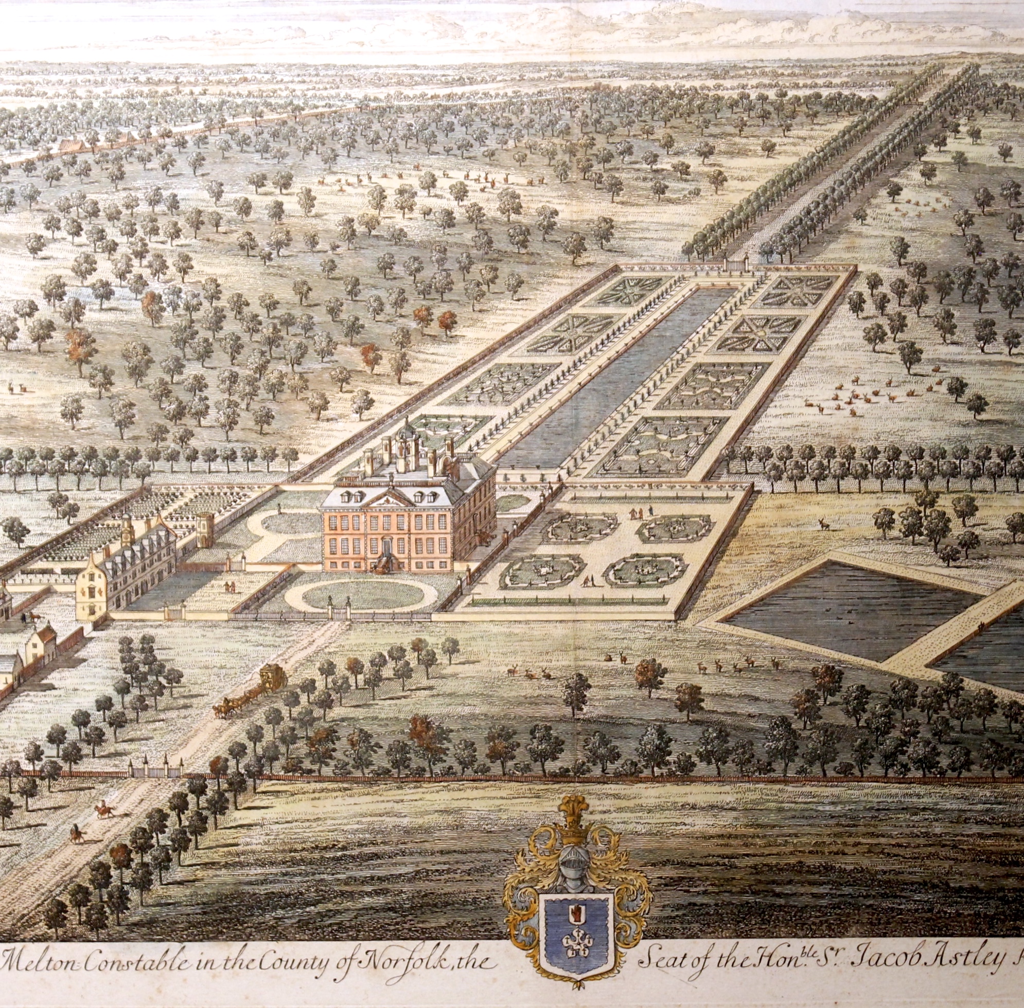  Bird’s Eye English Estate Views Engraved by Johannes Kip