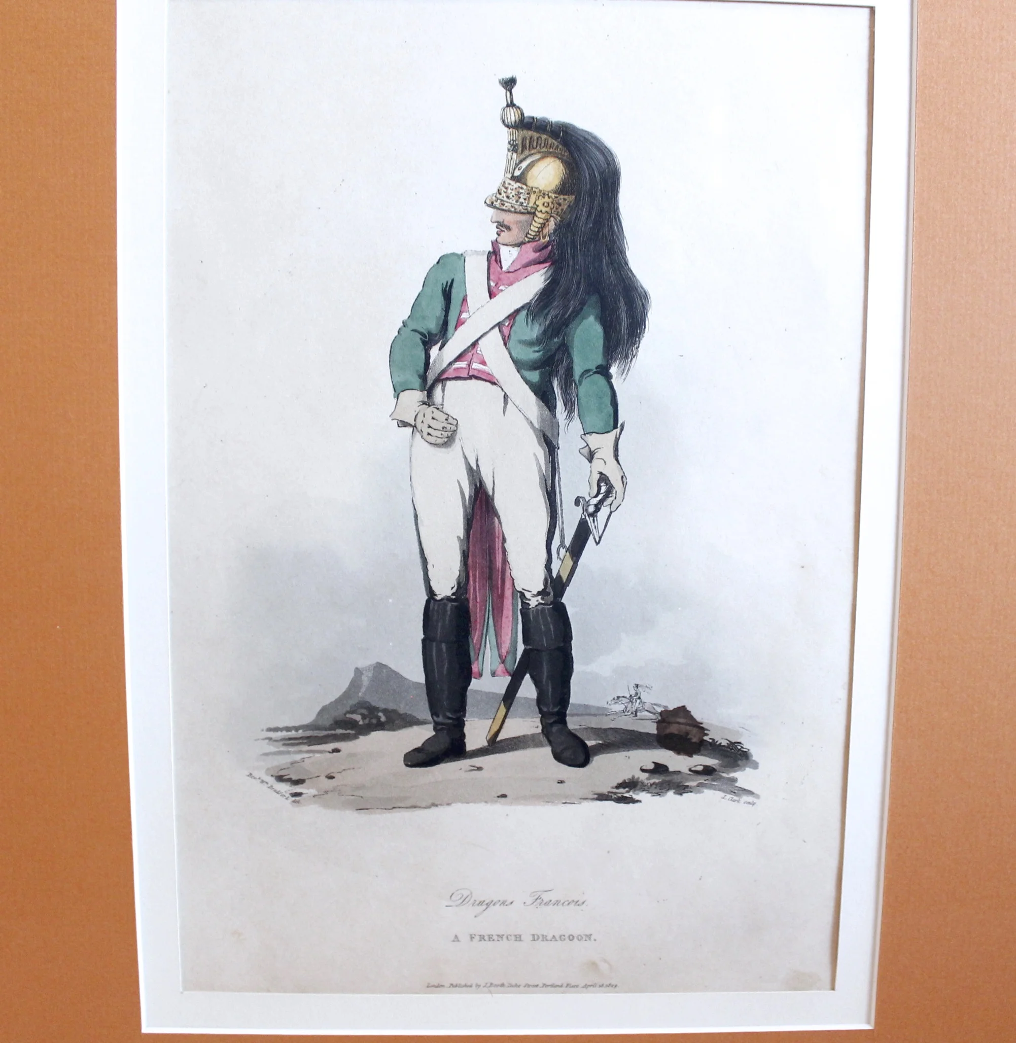 Napoleonic Era European Military Regimental Costume Prints- Spanish and French