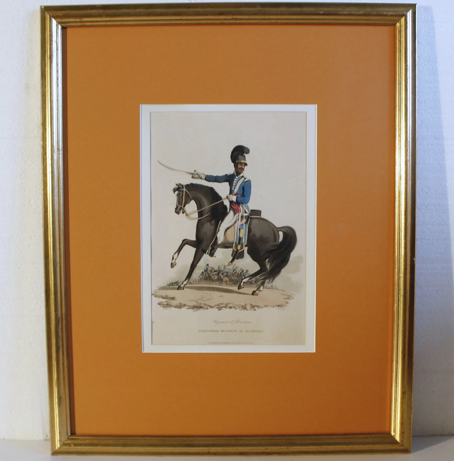 Napoleonic Era European Military Regimental Costume Prints (1809
