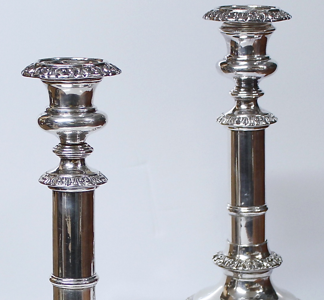 Sheffield Telescopic Candlesticks