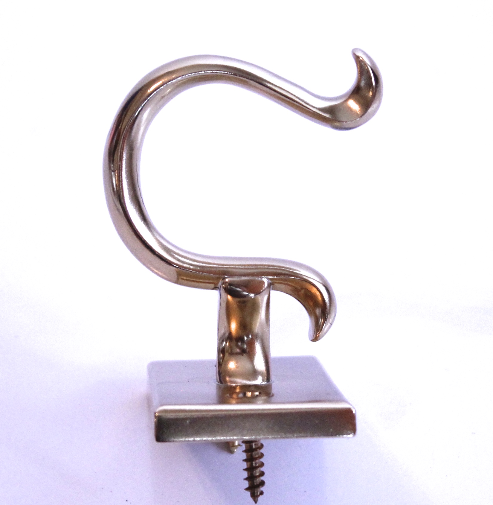 Brass Fireplace Firetool Hook