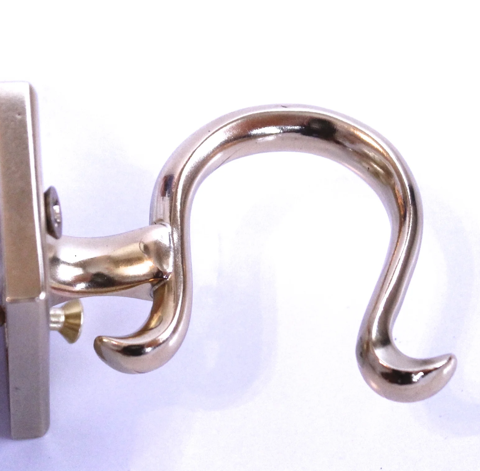 Brass Fireplace Firetool Hook