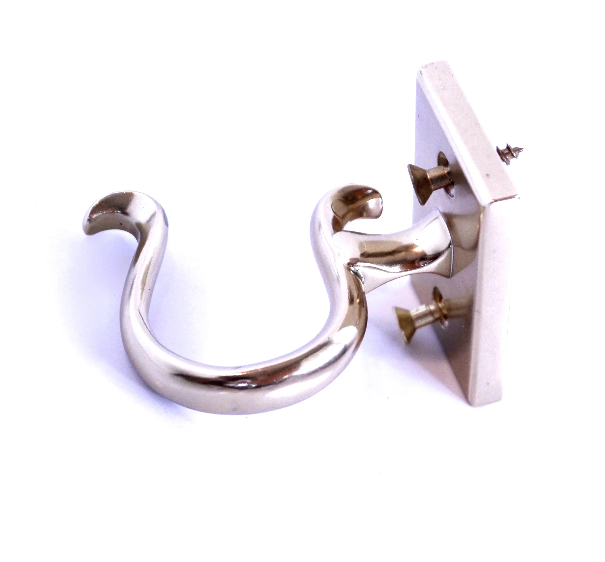 Brass Fireplace Firetool Hook