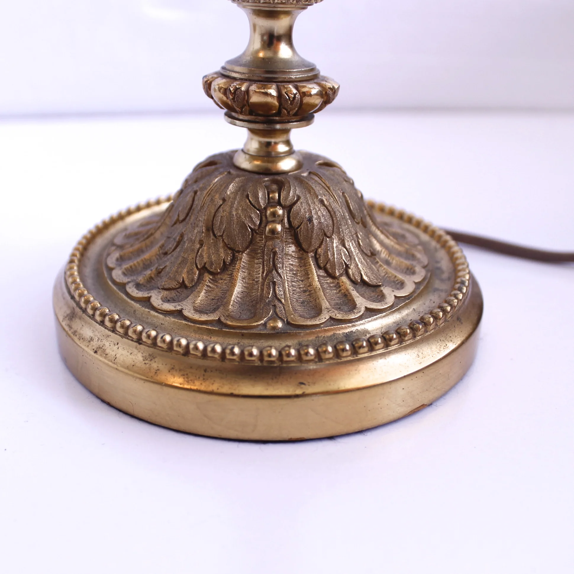 Pair of Louis XVI Style Candlestick Lamps