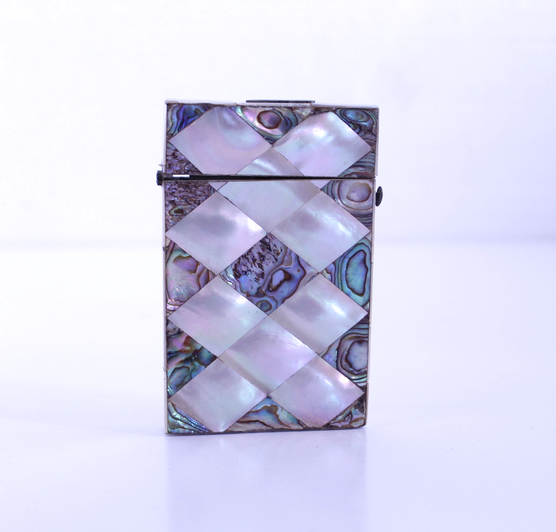 Mother of Pearl and Abalone Card Case