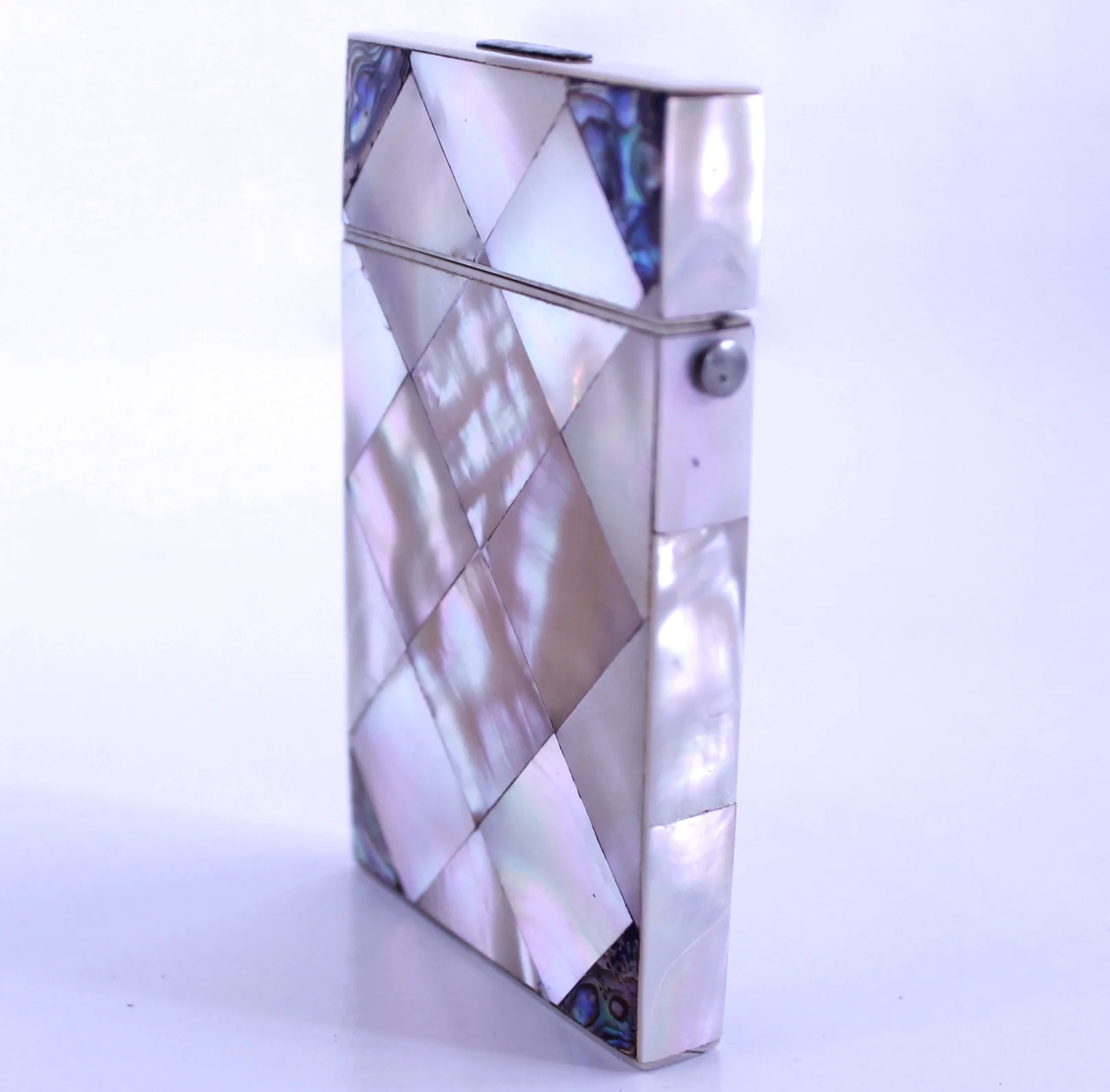 Mother of Pearl Marquetry Card Case