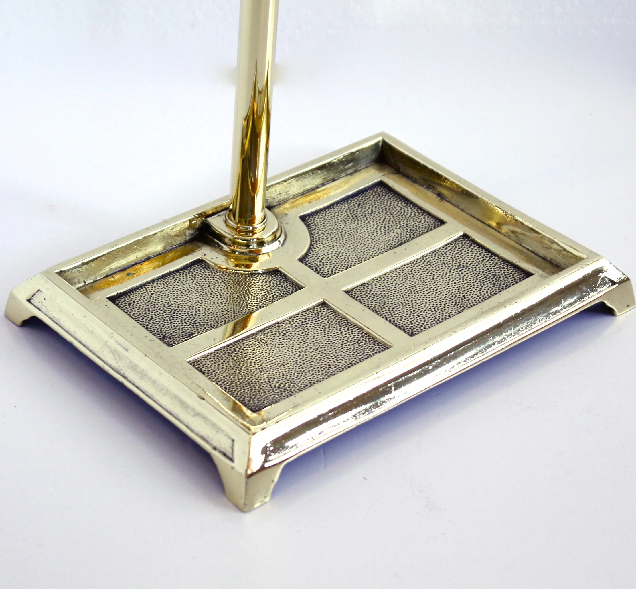 brass fire tool stand
