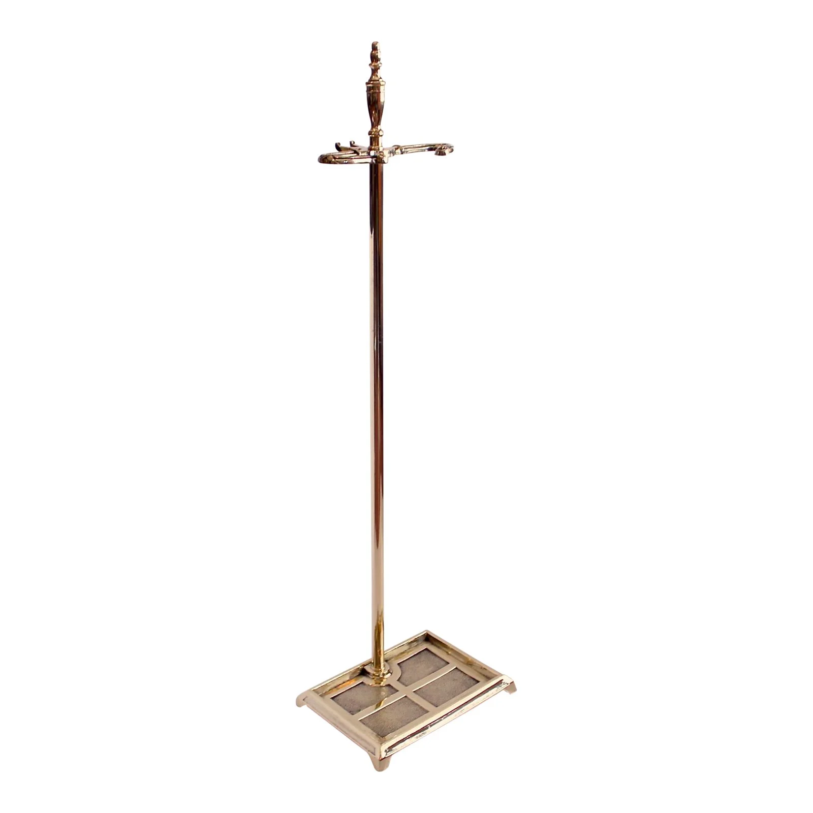American Brass Neoclassical Style Firetool Stand