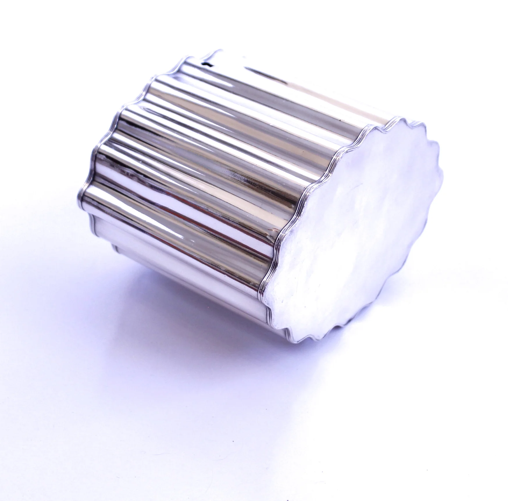 Georgian Silver Plate Tea Caddy