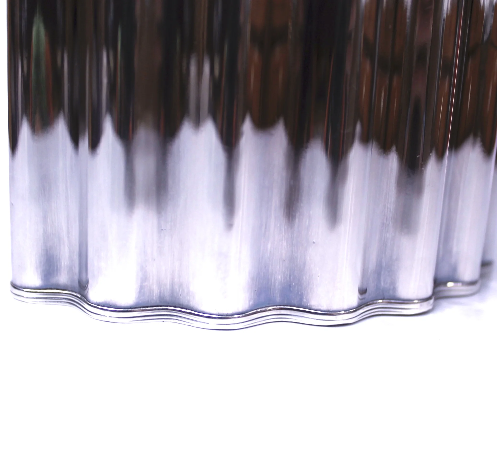 Georgian Silver Plate Tea Caddy