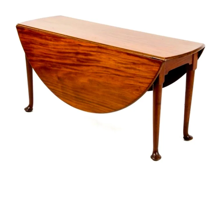 George II Mahogany Round Dining Table, 18th Century