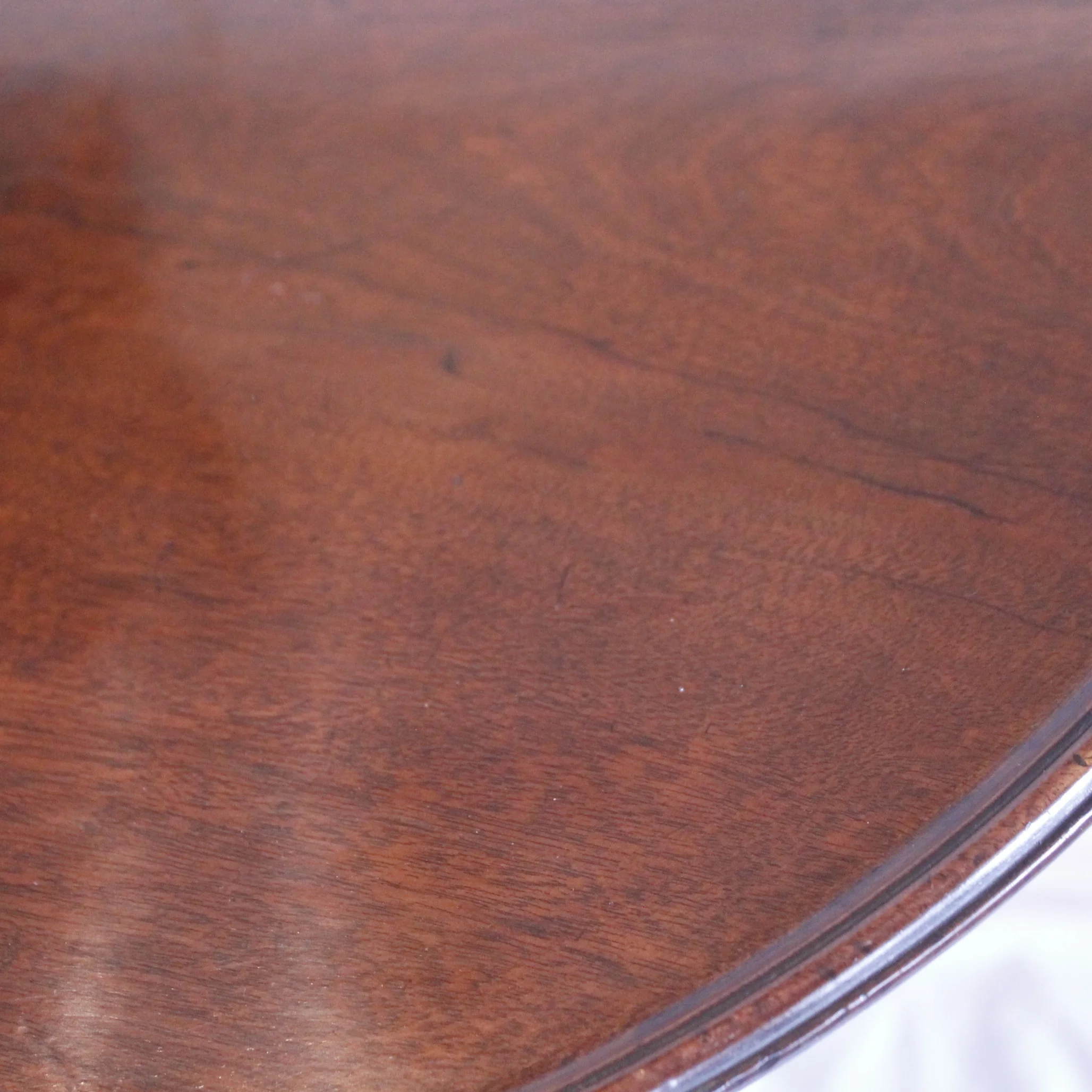 George II Period Mahogany Dish Top Tilt Top Table