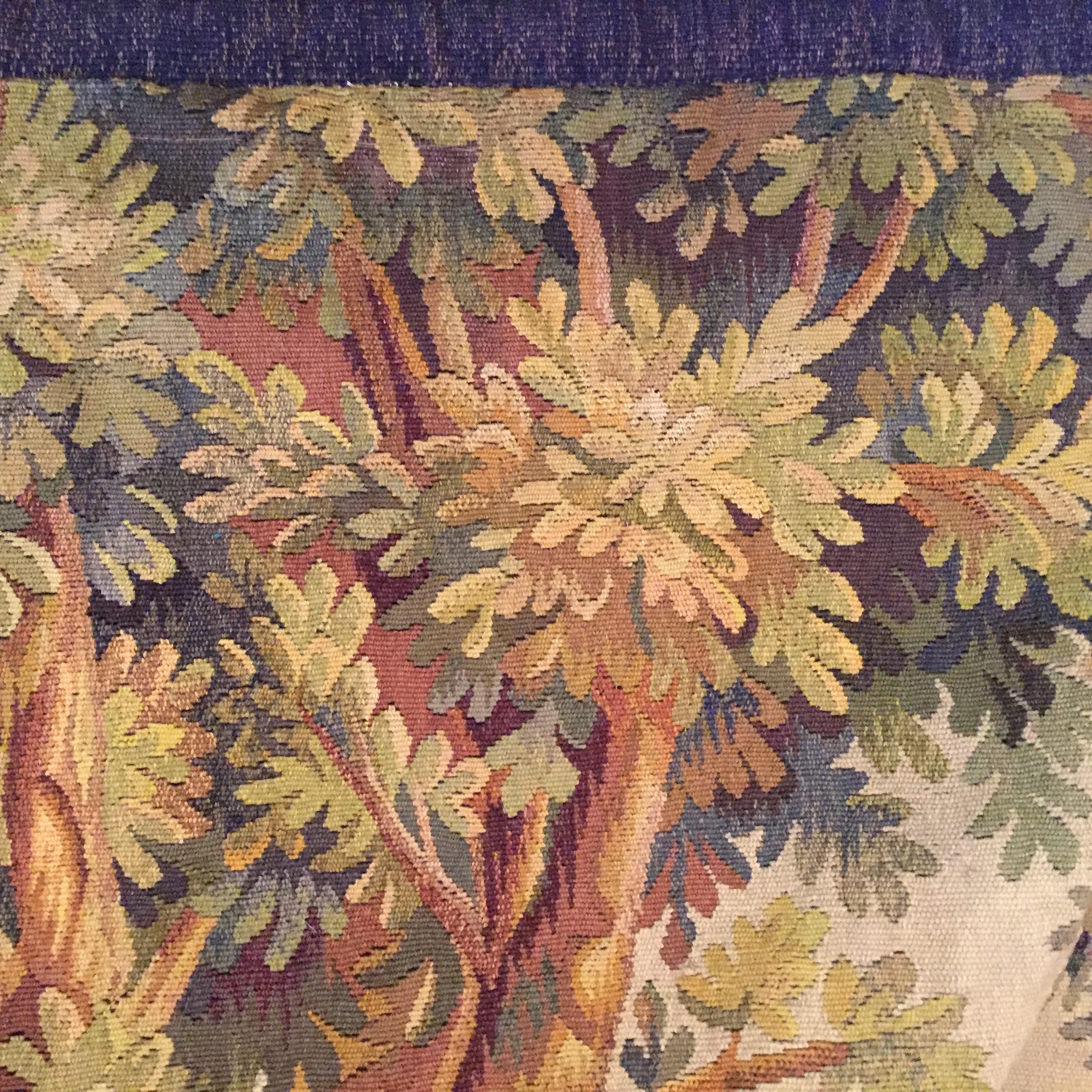 French Verdure Tapestry, 19th Century