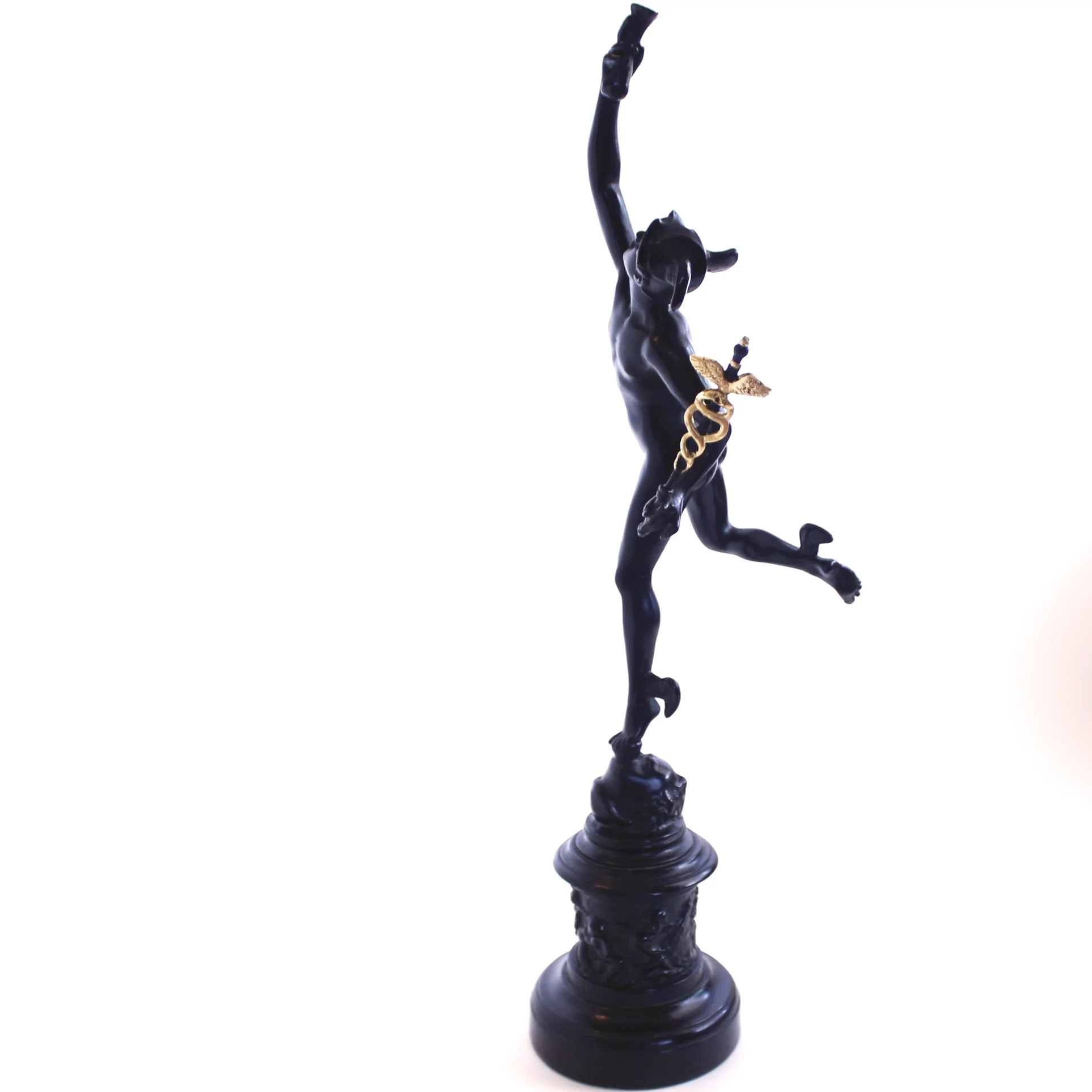 “Mercury,” Bronze Figure, Early 20th Century