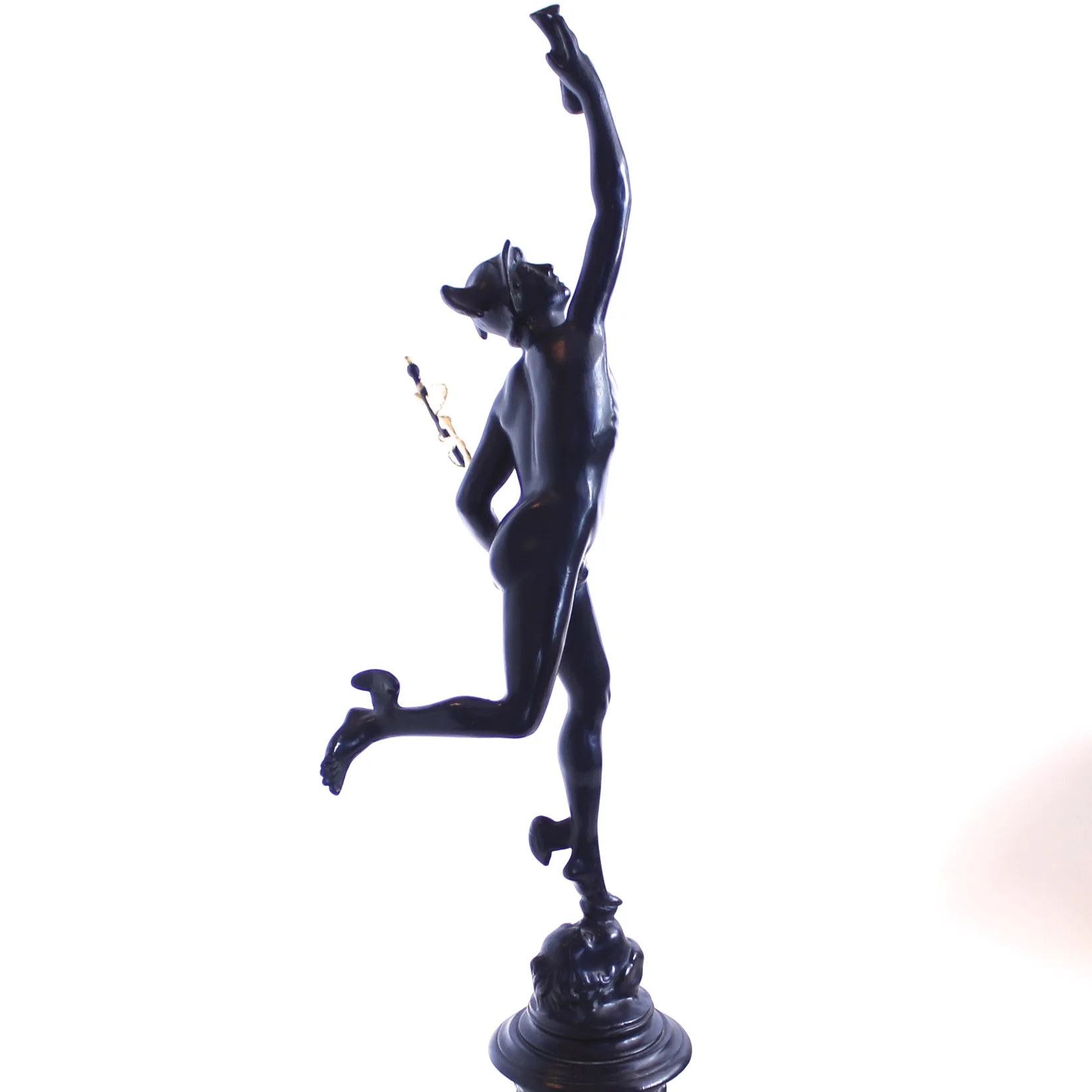 “Mercury,” Bronze Figure, Early 20th Century