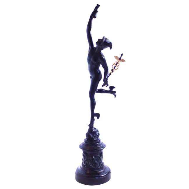“Mercury,” Bronze Figure, Giambologna
