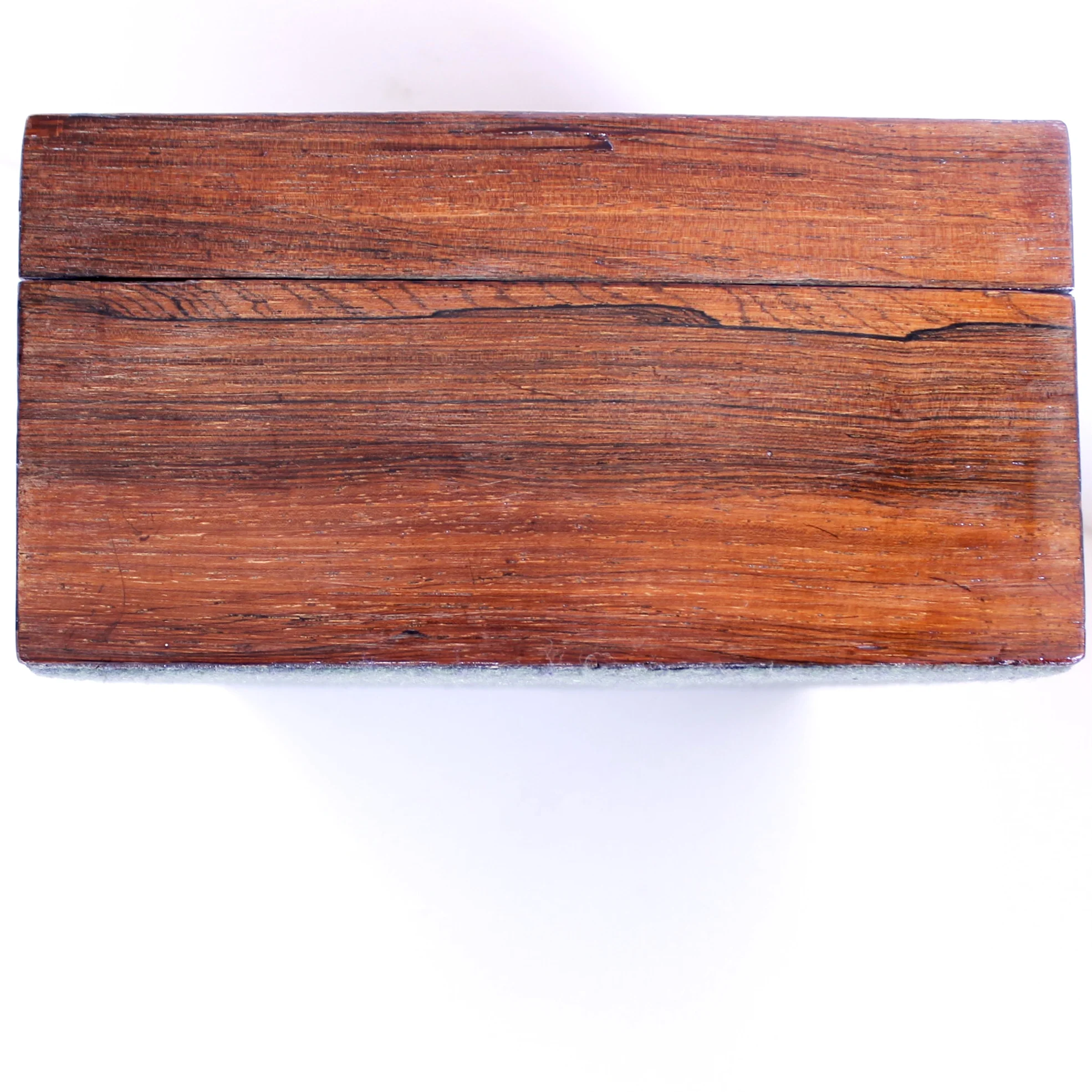 English Marquetry Bird’s Eye and Tiger Maple Inlaid Jewelry Box, 19th Century