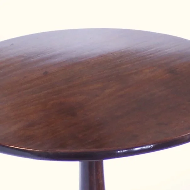 Small Provincial Georgian Mahogany Tilt Top Table
