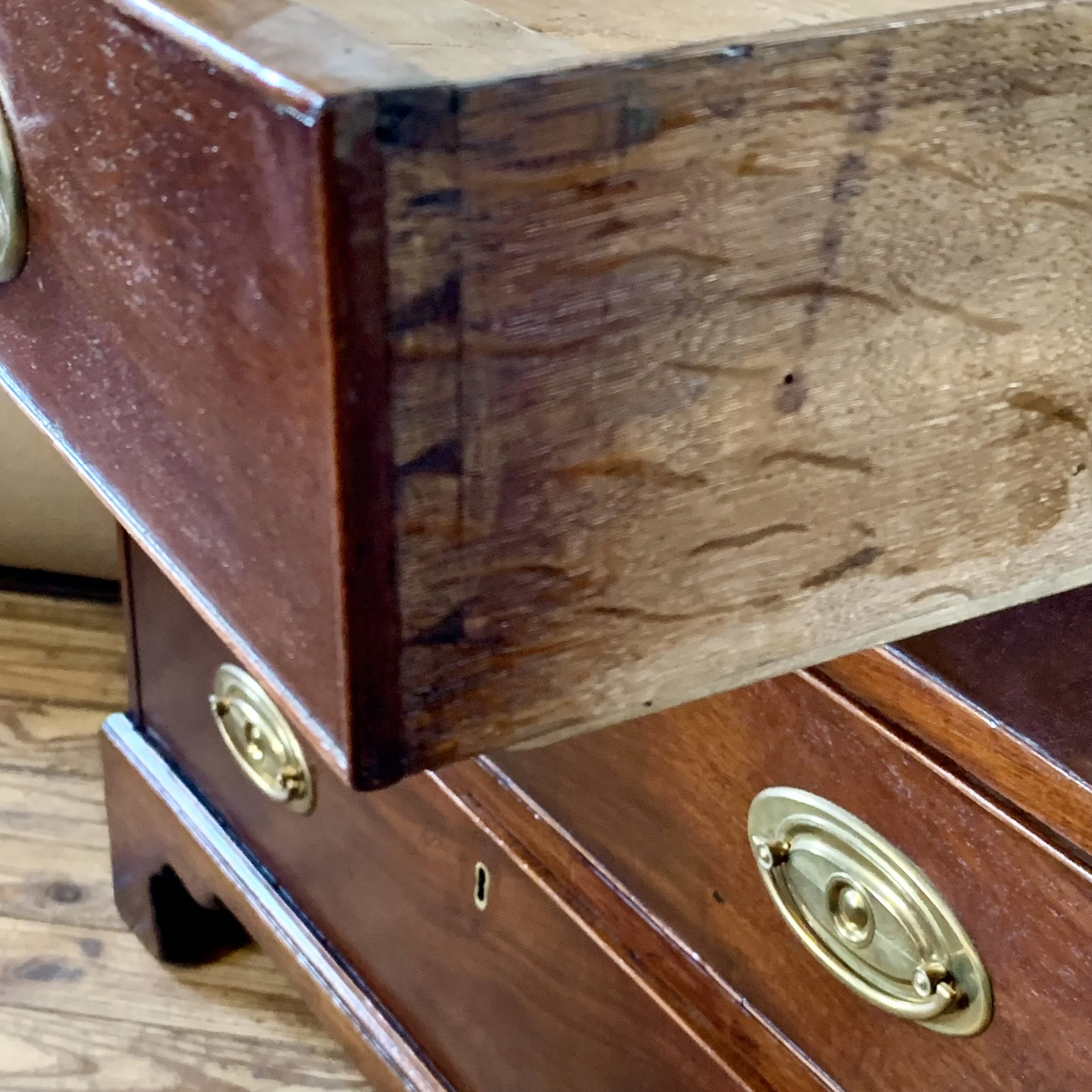 Small Georgian Mahogany Chest of Drawers