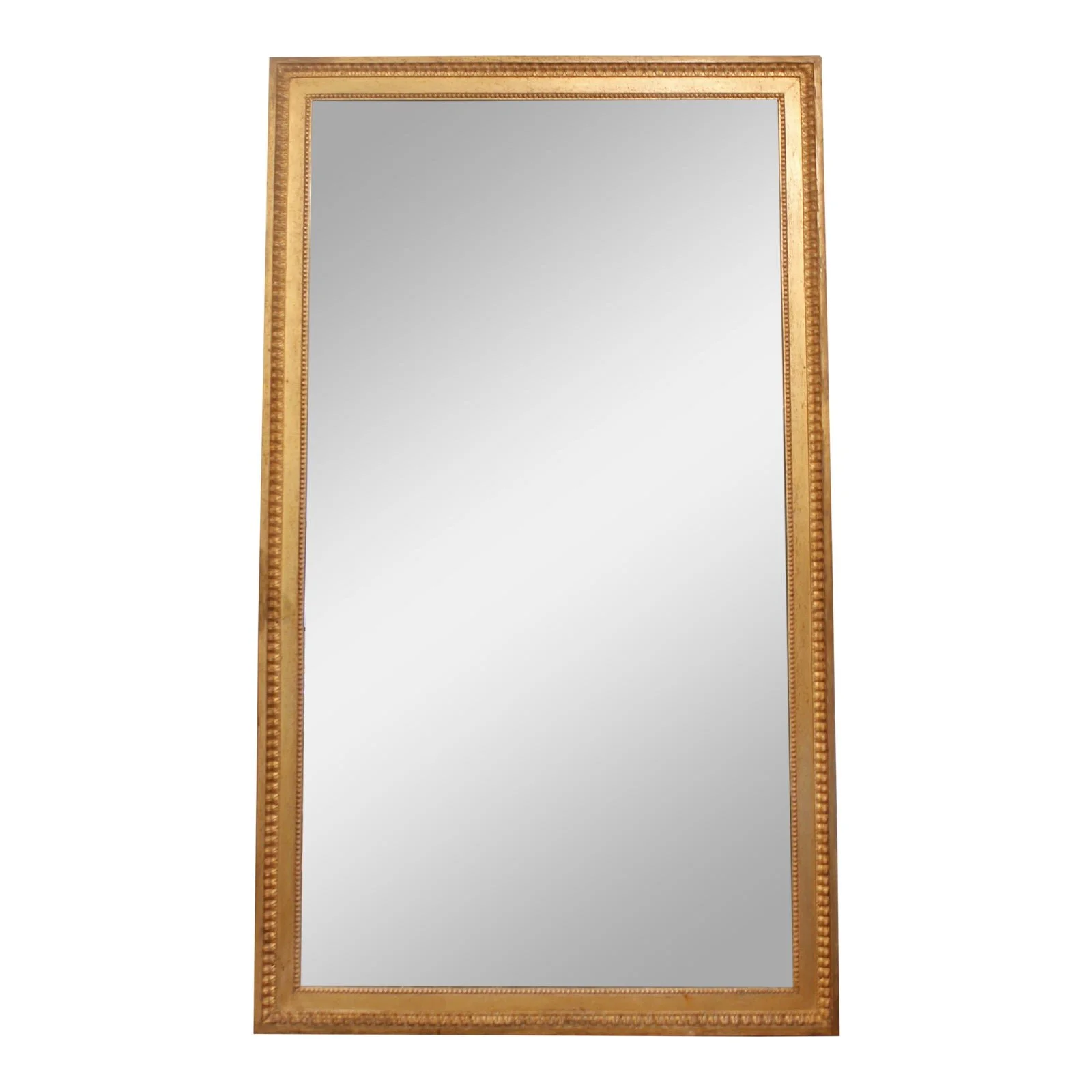 Large French Louis XVI  Giltwood Pier Mirror