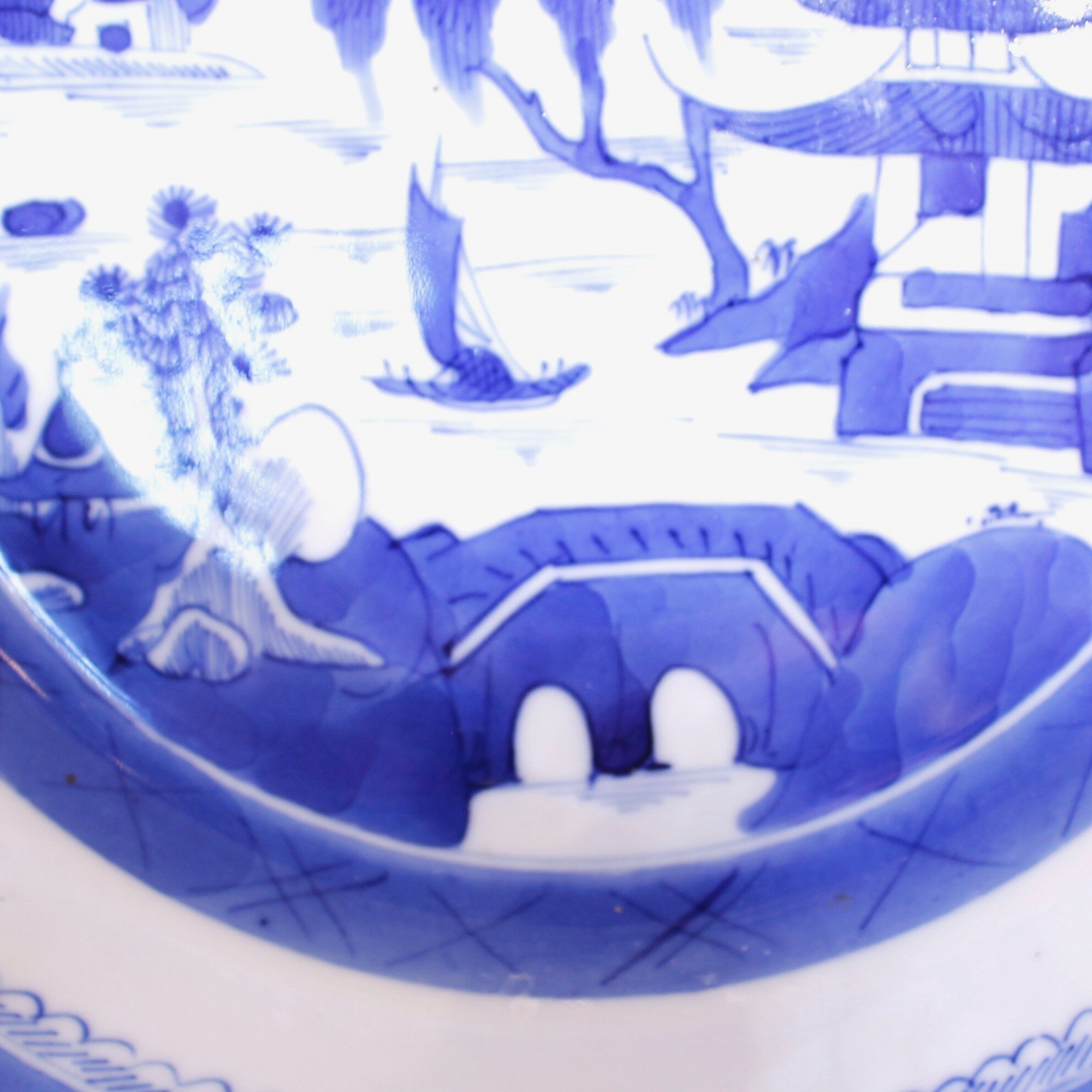 Chinese Export Canton Porcelain Plate