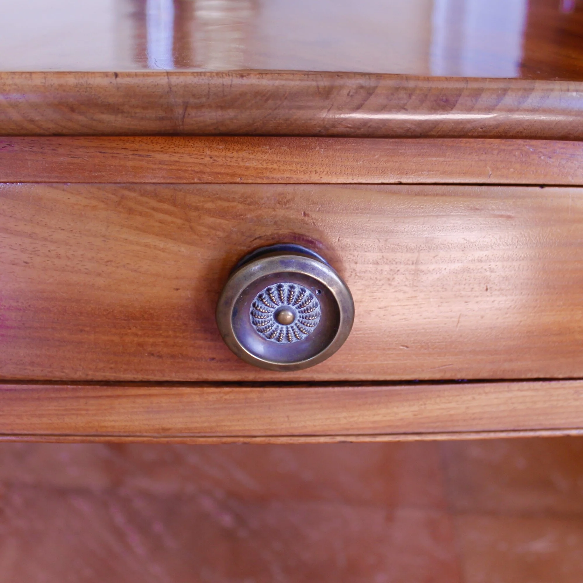 American New England Federal Mahogany Pembroke Table