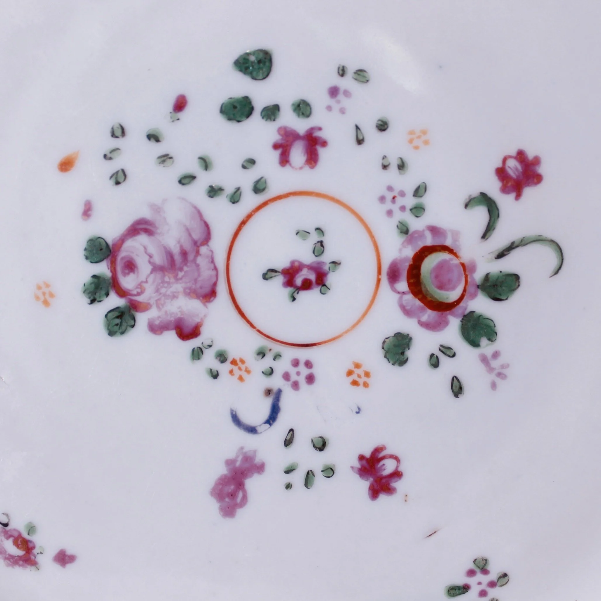 Chinese Export Famille Rose Qianlong Plate