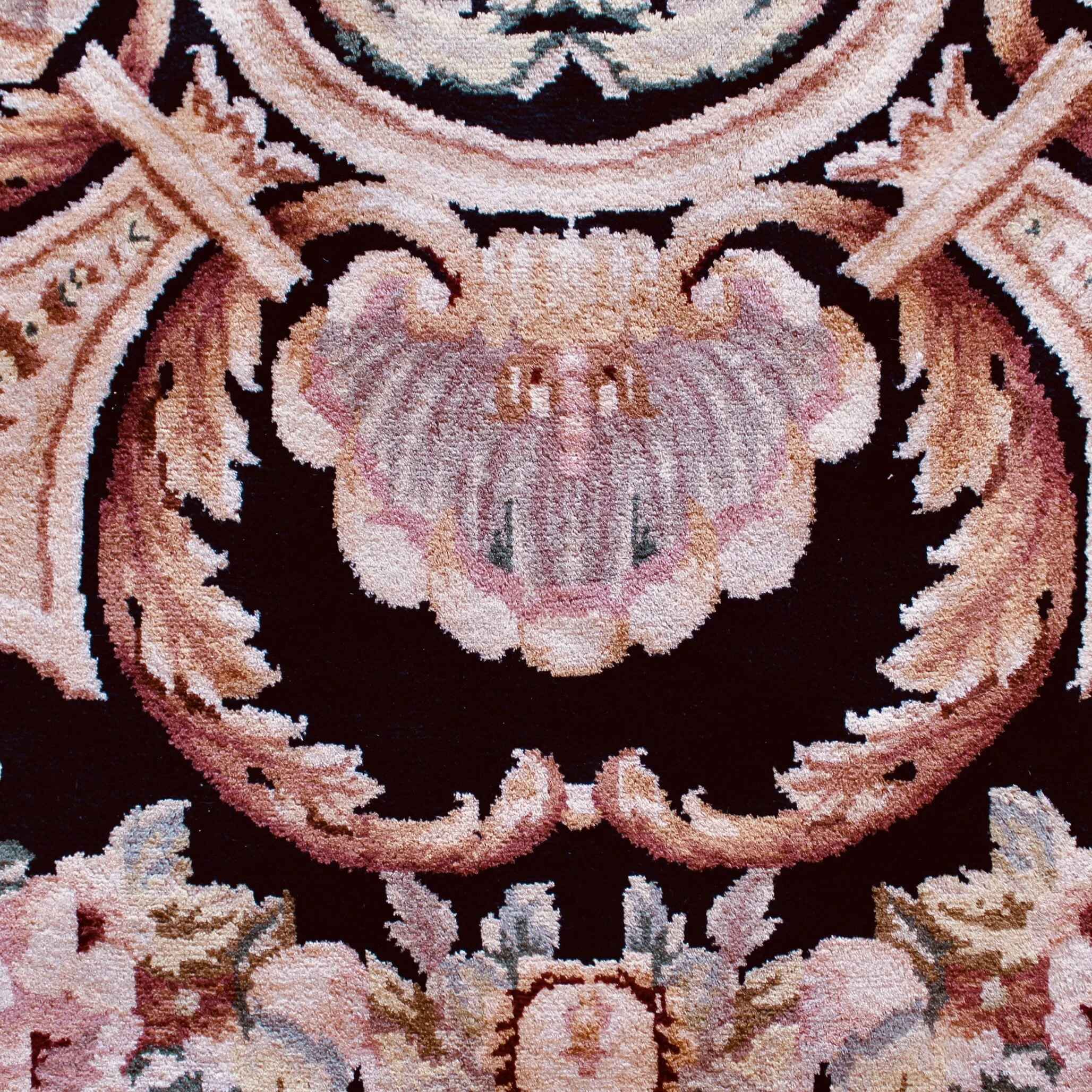 French Savonnerie Style Wool Carpet