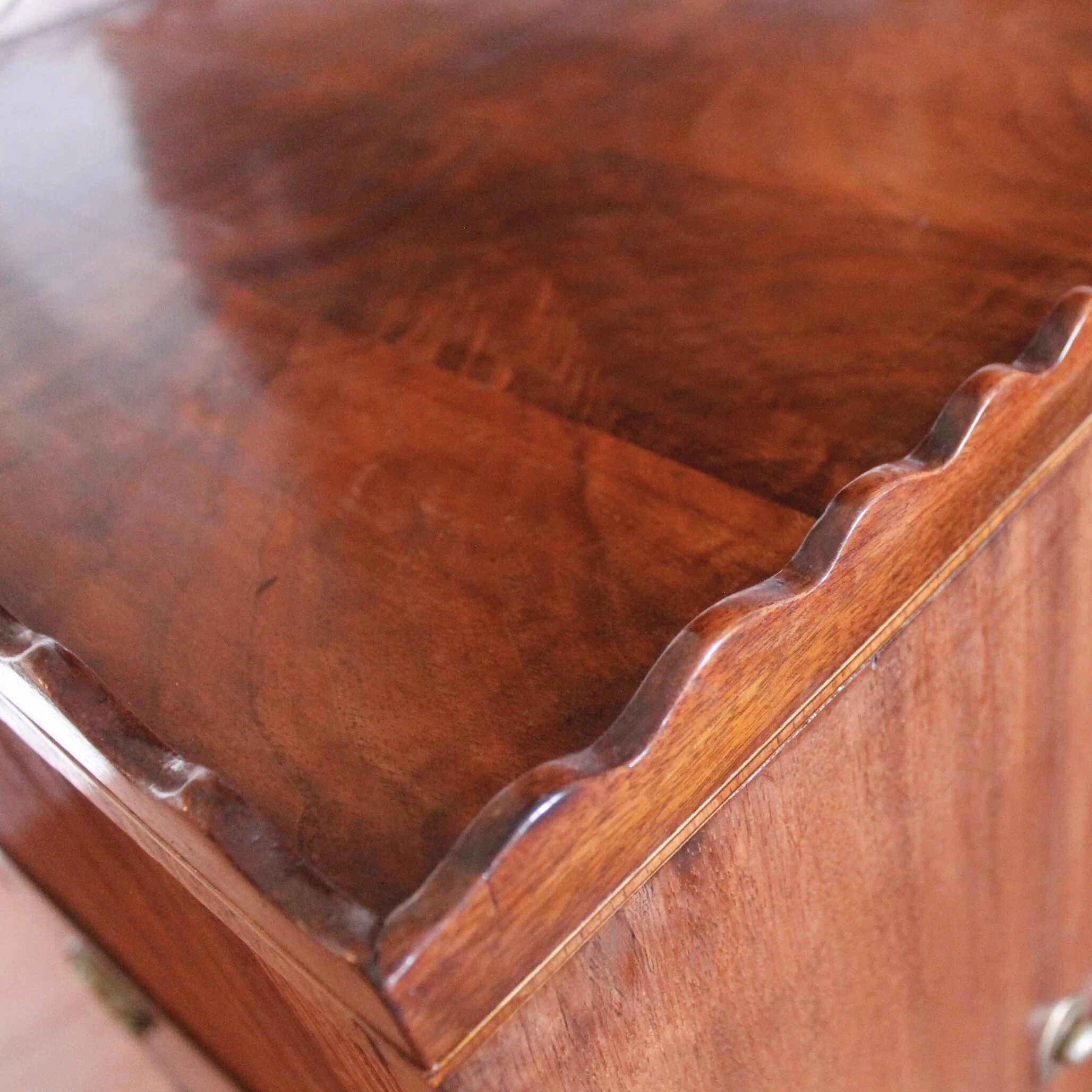 George IV Mahogany Pot Cupboard Cabinet, 19th Century