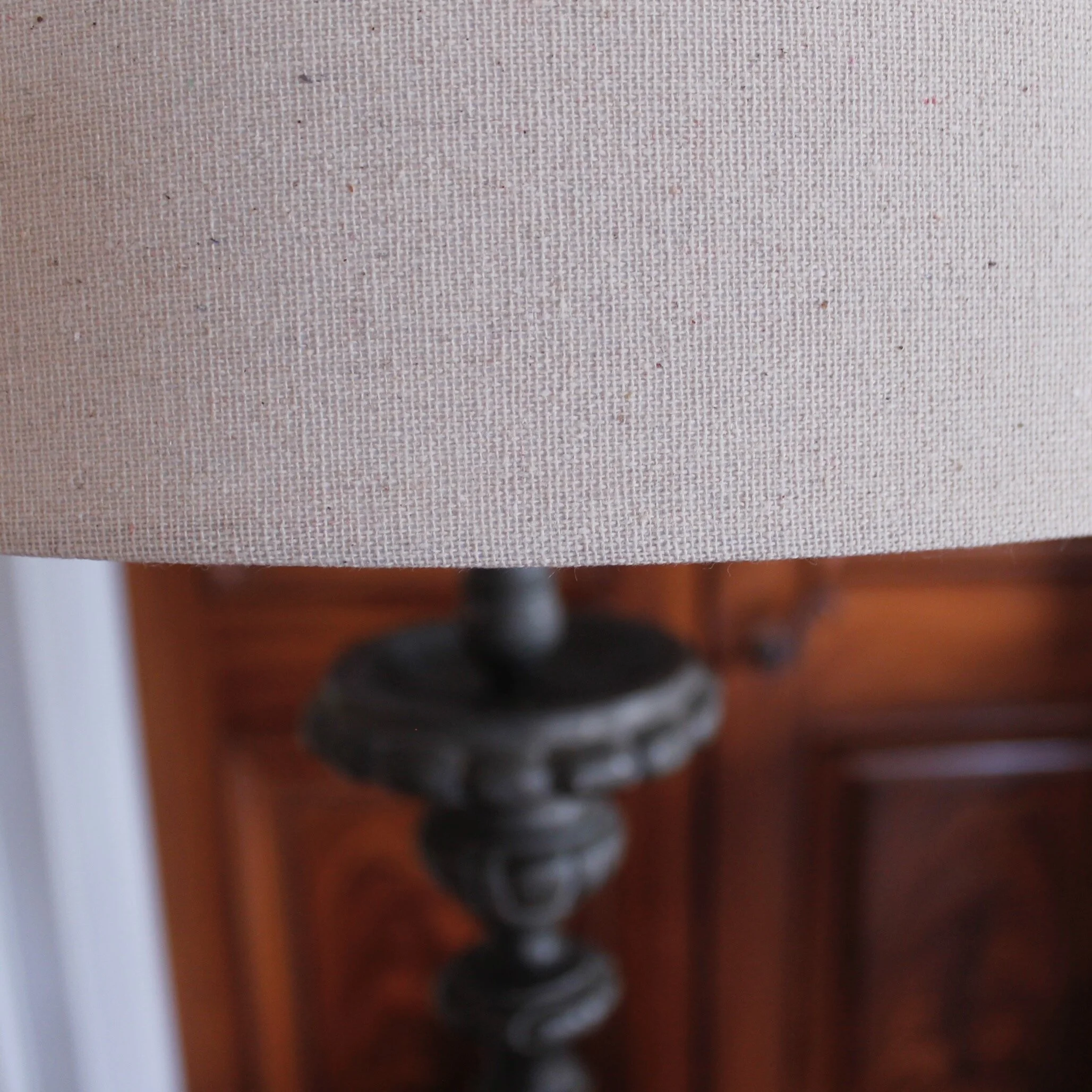 Pair of Antique Continental Baroque Pewter Pricket Lamps