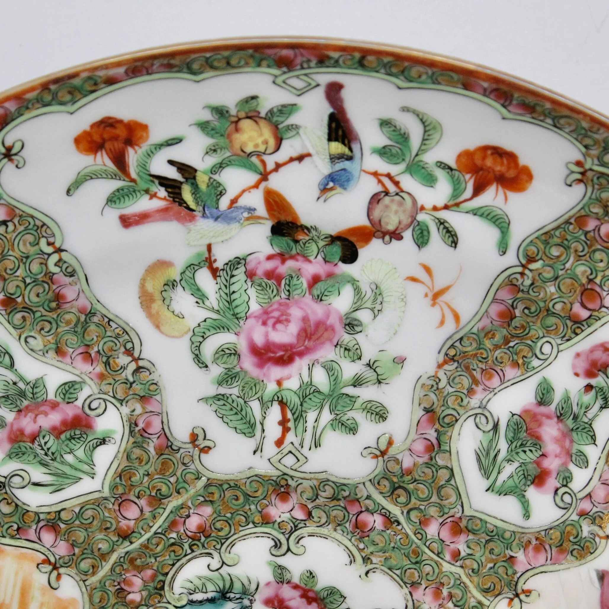 Rose Medallion Plates