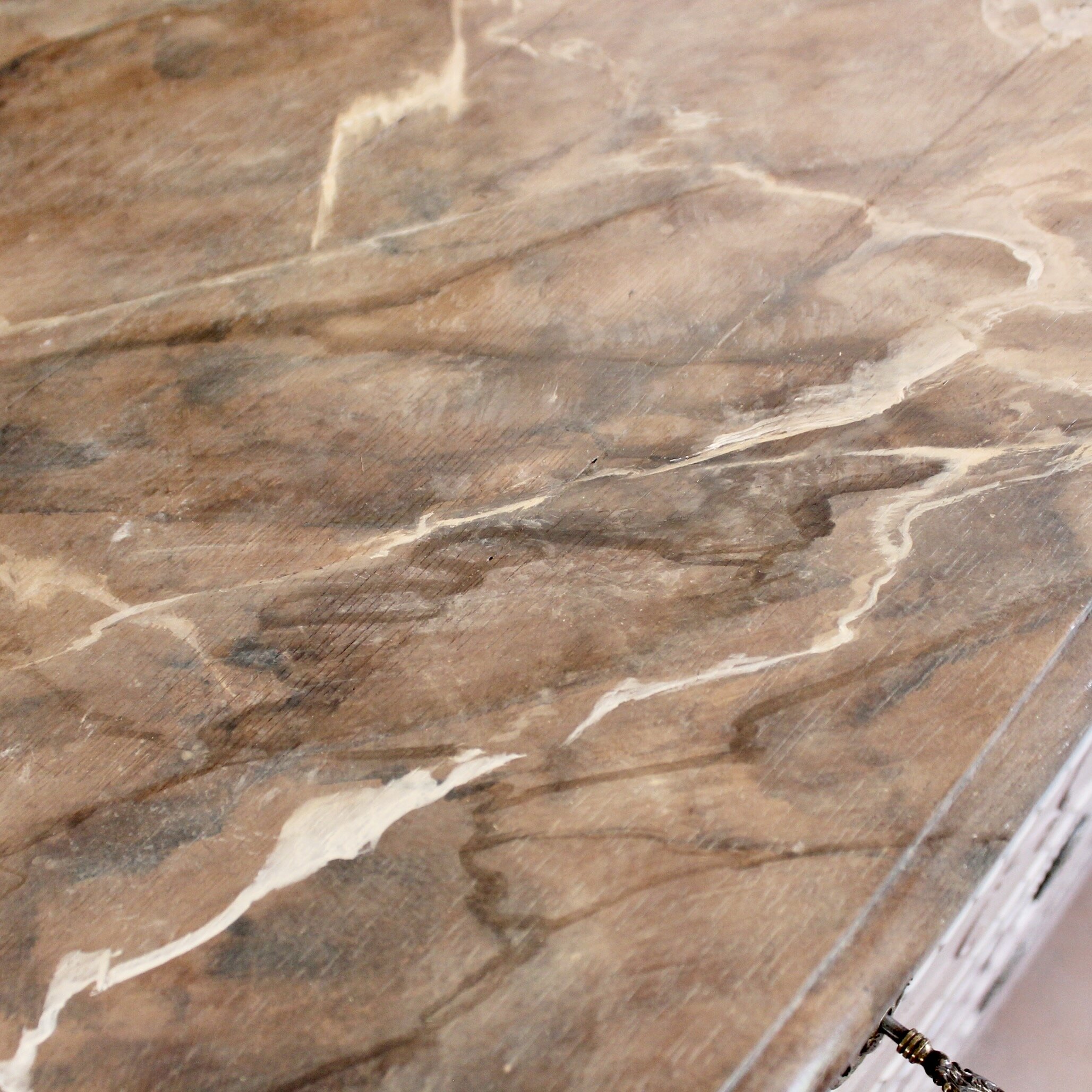 Fine North Italian Carved and Painted Neoclassical Period Commode