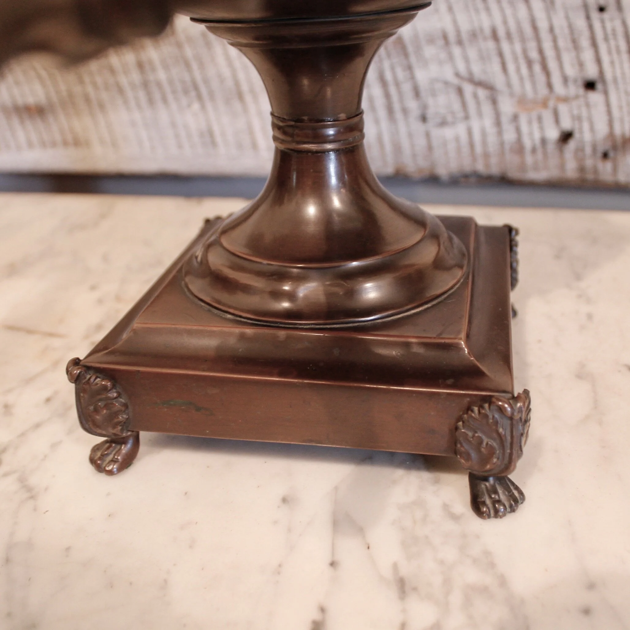 English Antique Regency Period Copper Hot Water Urn (Samovar)