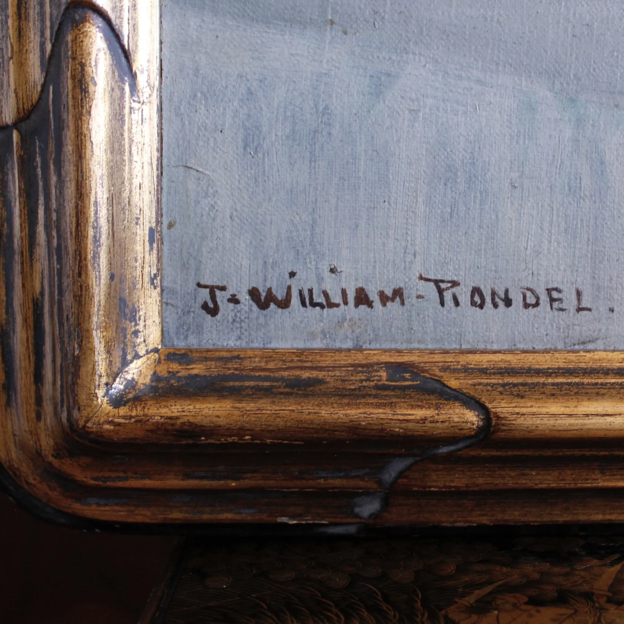 Still Life Painting With Dahlias, Oil on Canvas