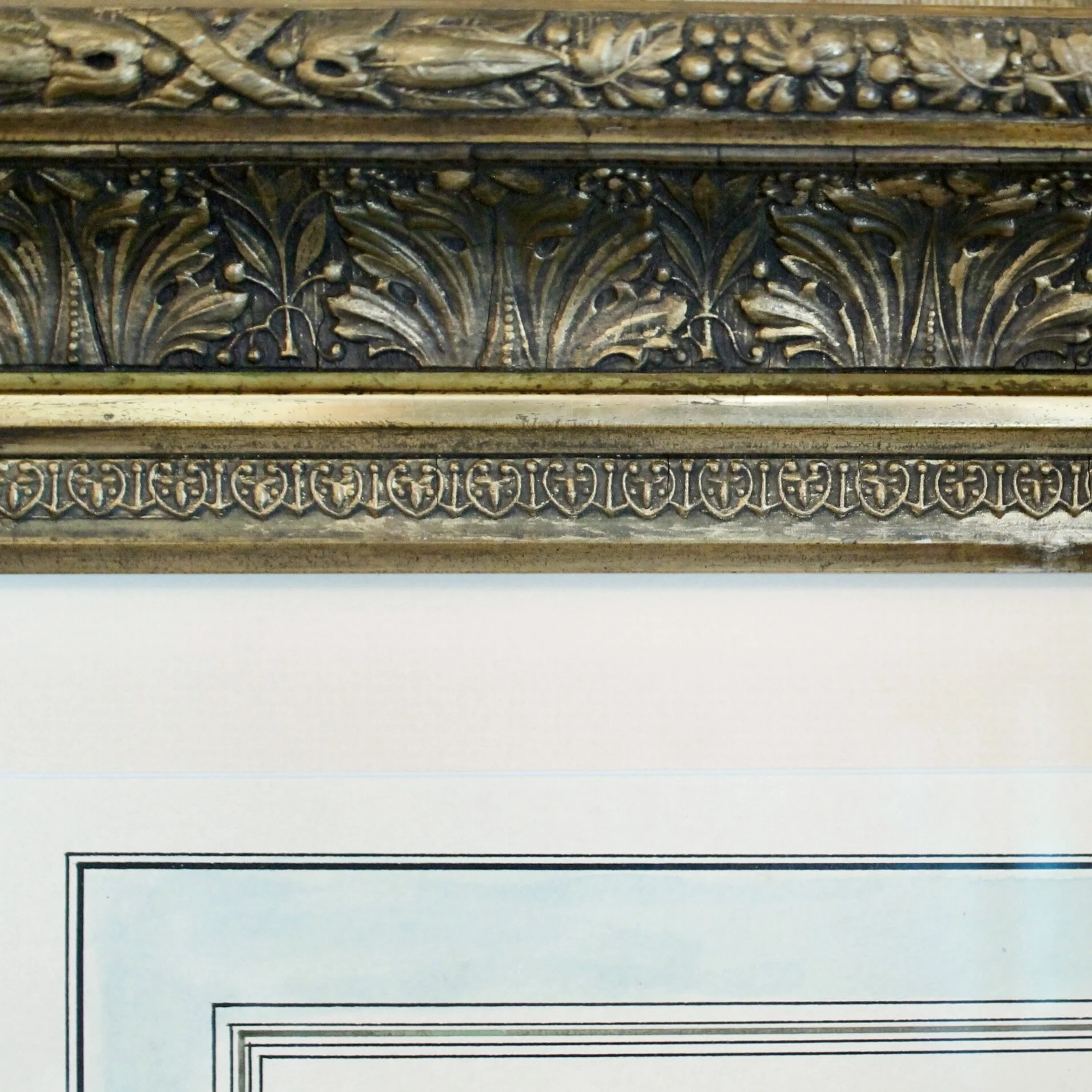 Pair of George Edwards Bird Engravings, in Fine Antique Gilt Frames, 18th Century