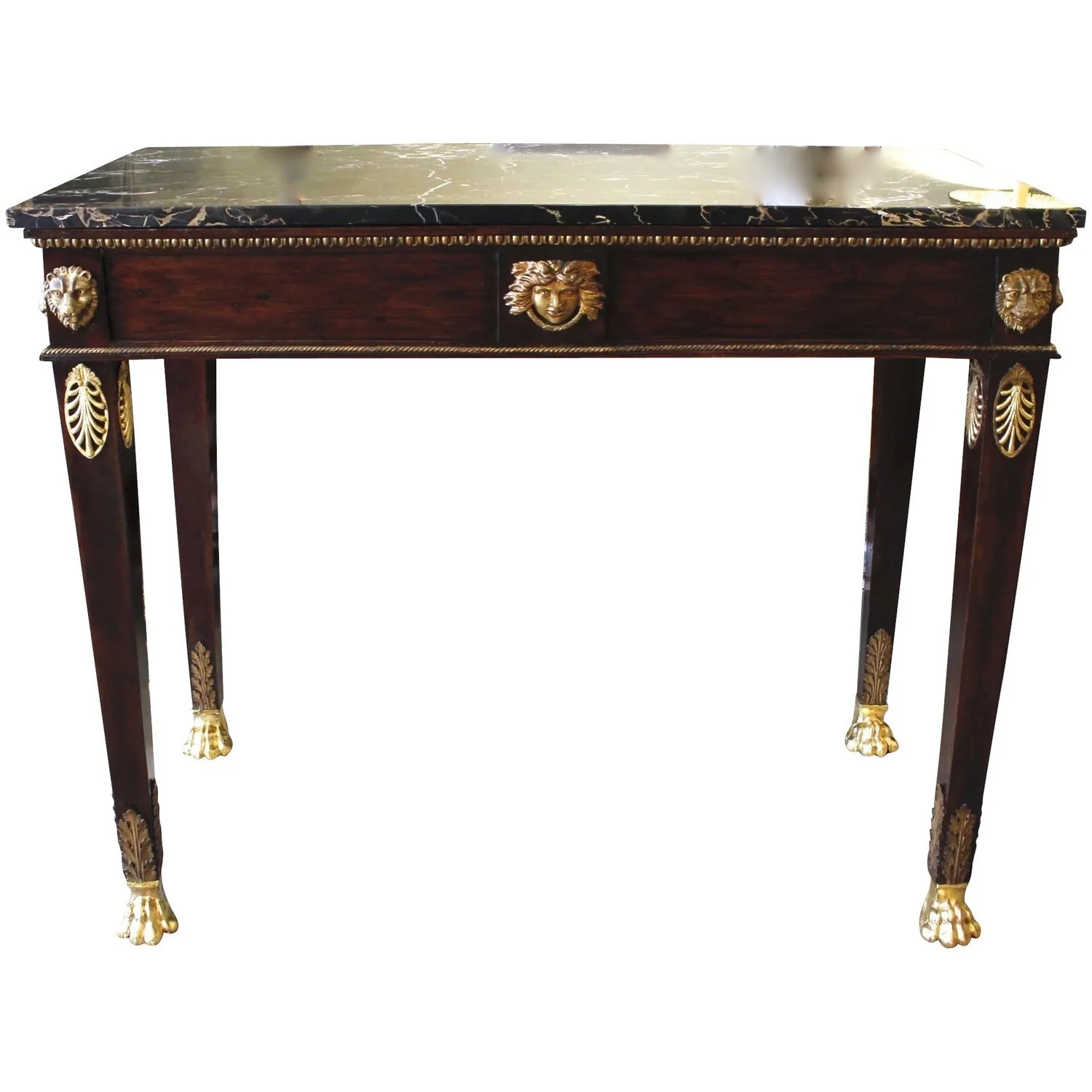 Italian Neoclassical Marble Topped Pier Table, Early 19th Century