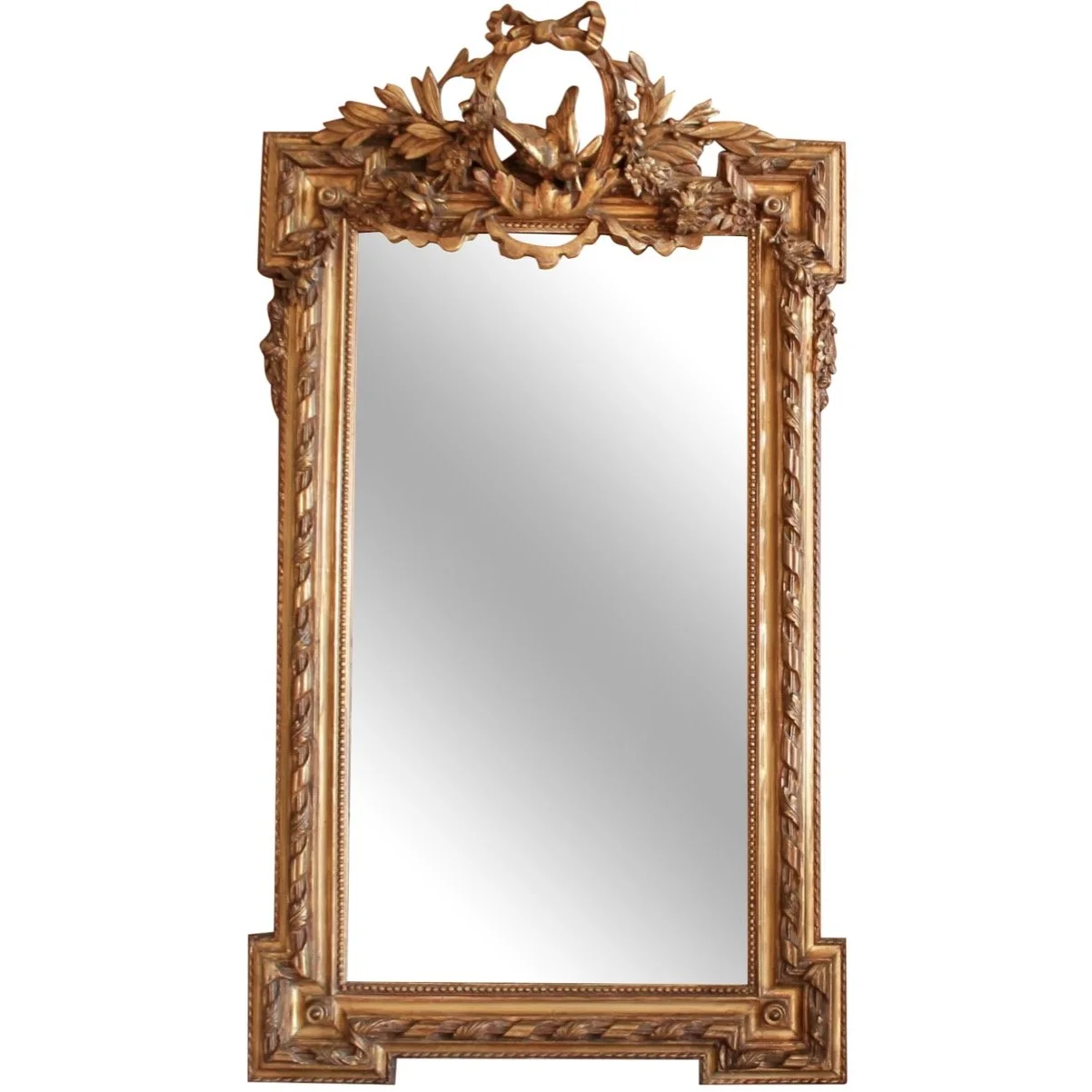 Belle Époque French Neoclassical Gilt Mirror